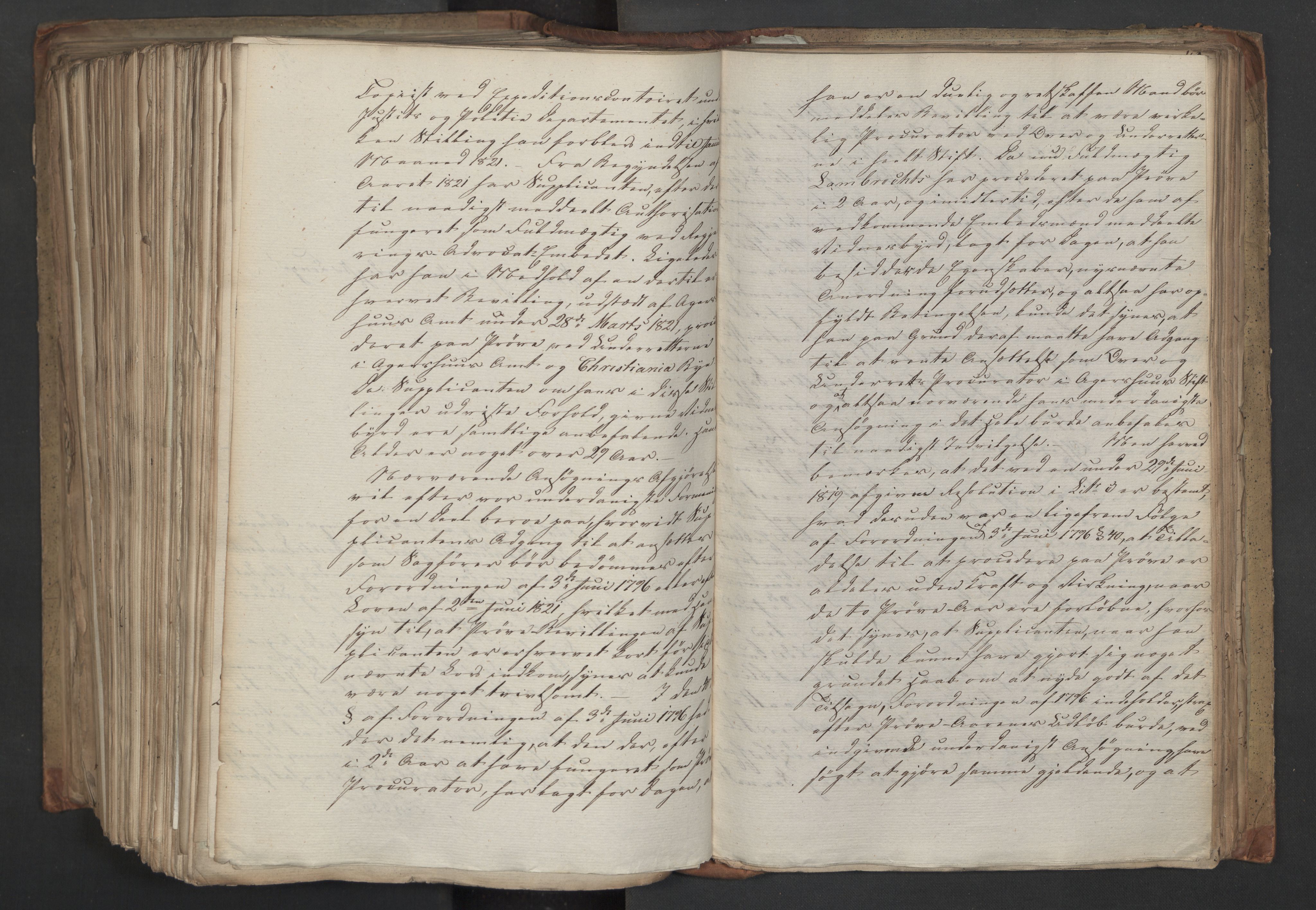 Statsrådsavdelingen i Stockholm, AV/RA-S-1003/D/Da/L0045: Regjeringsinnstillinger nr. 3067-3307, 1826, s. 586