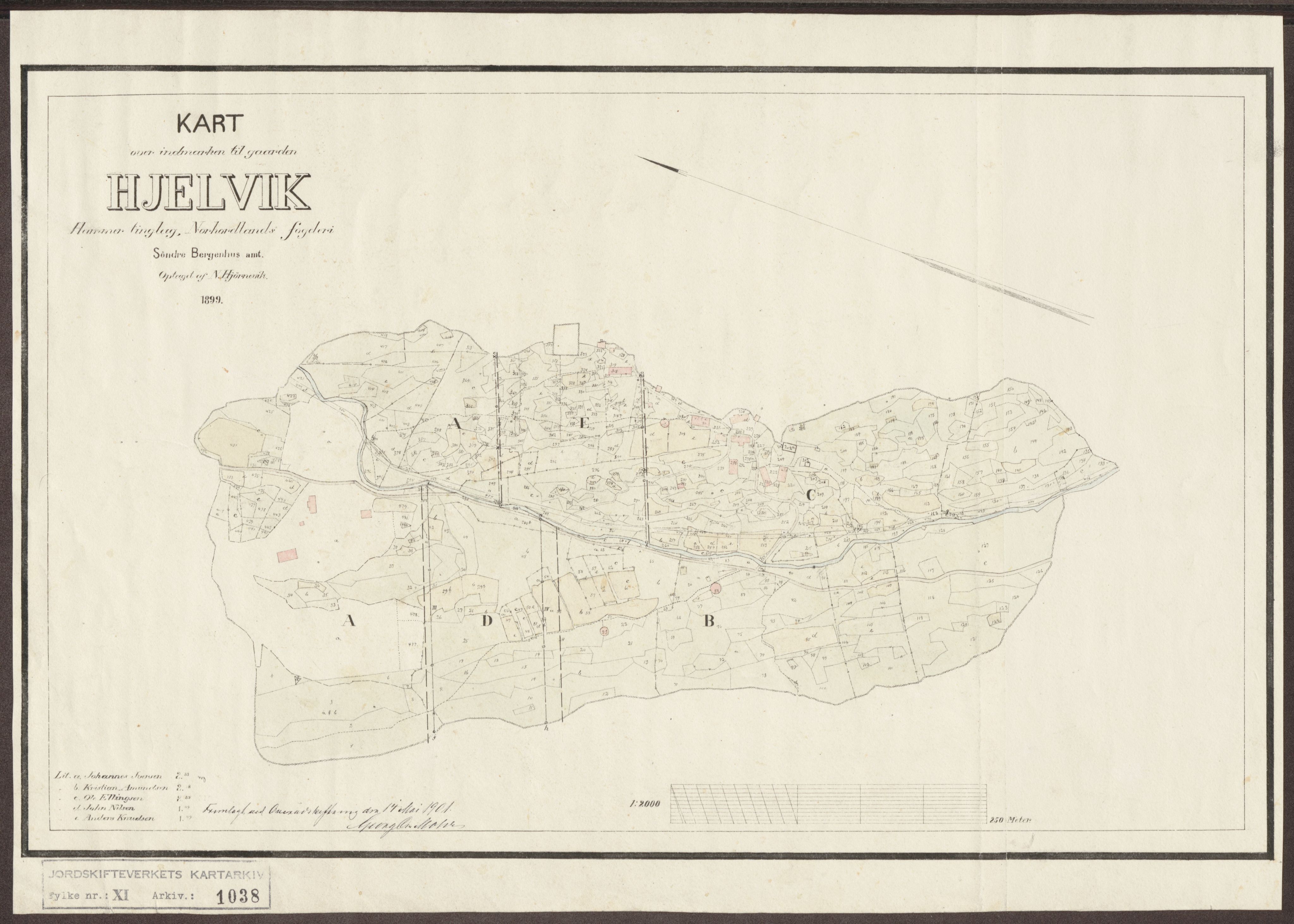 Jordskifteverkets kartarkiv, AV/RA-S-3929/T, 1859-1988, s. 1184