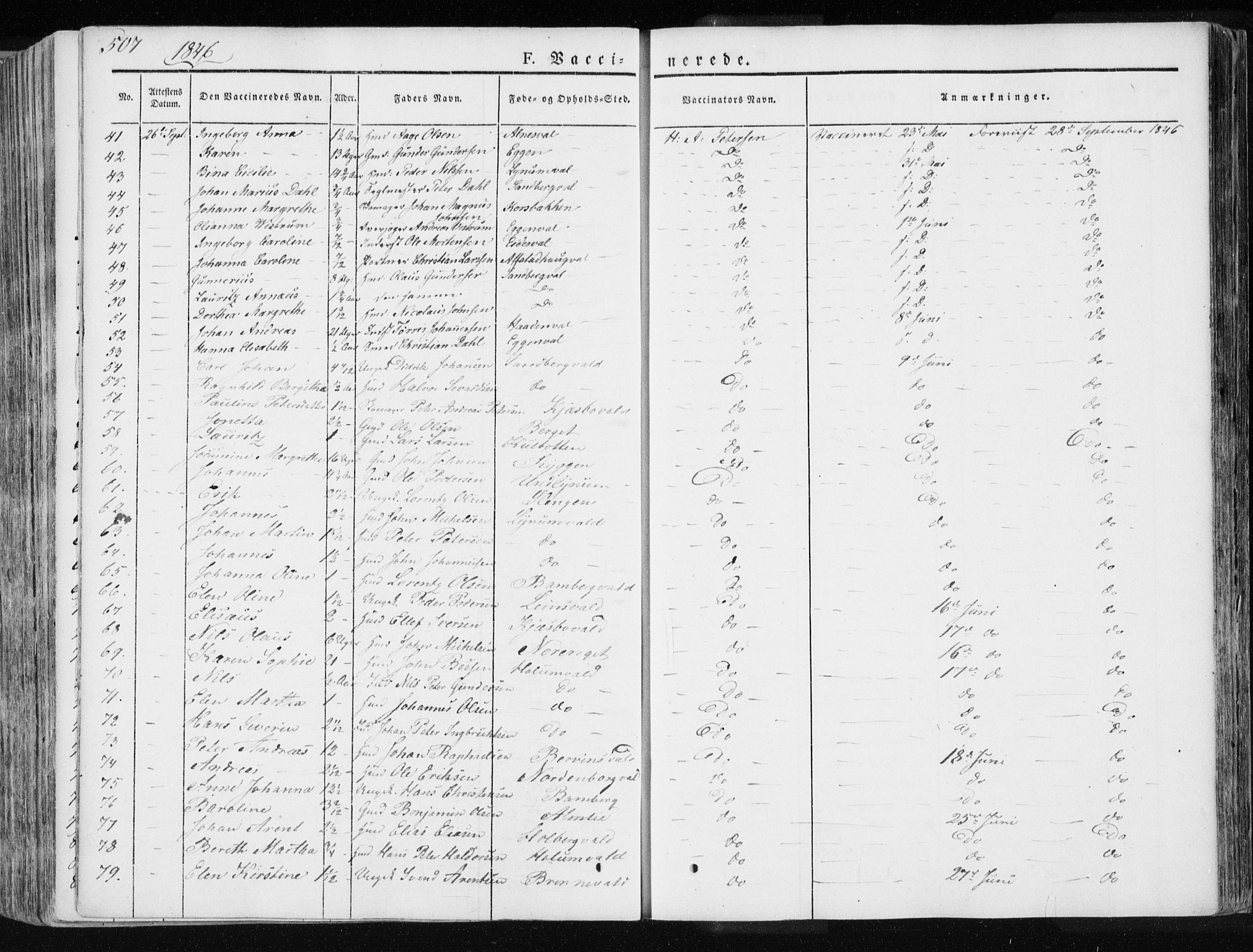Ministerialprotokoller, klokkerbøker og fødselsregistre - Nord-Trøndelag, SAT/A-1458/717/L0154: Ministerialbok nr. 717A06 /1, 1836-1849, s. 507