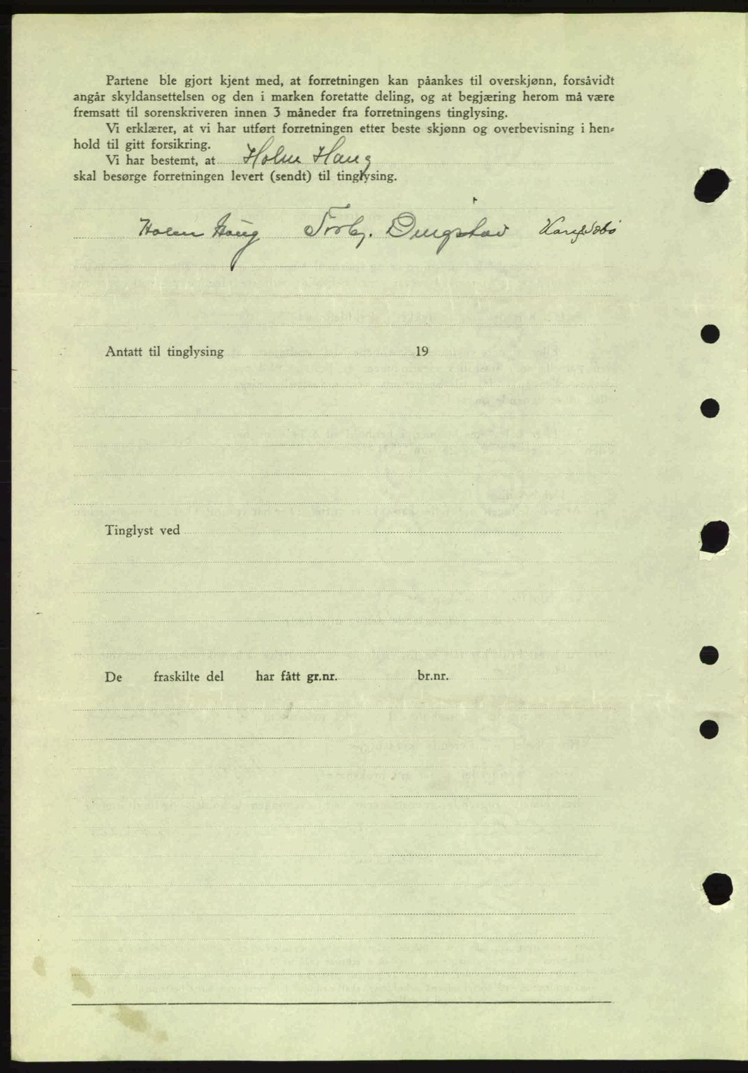 Moss sorenskriveri, SAO/A-10168: Pantebok nr. A9, 1941-1942, Dagboknr: 655/1942