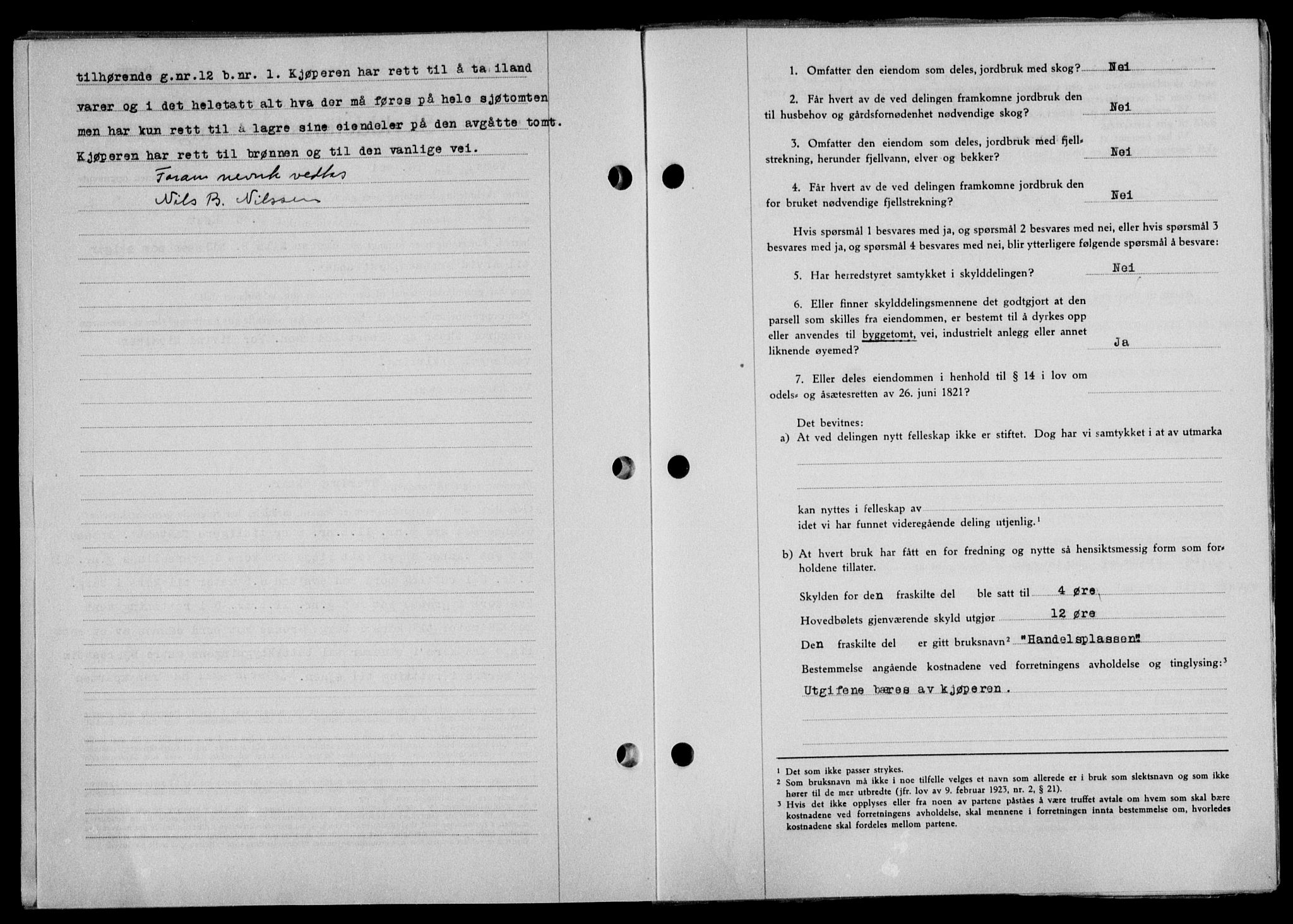 Lofoten sorenskriveri, SAT/A-0017/1/2/2C/L0014a: Pantebok nr. 14a, 1946-1946, Dagboknr: 1473/1946