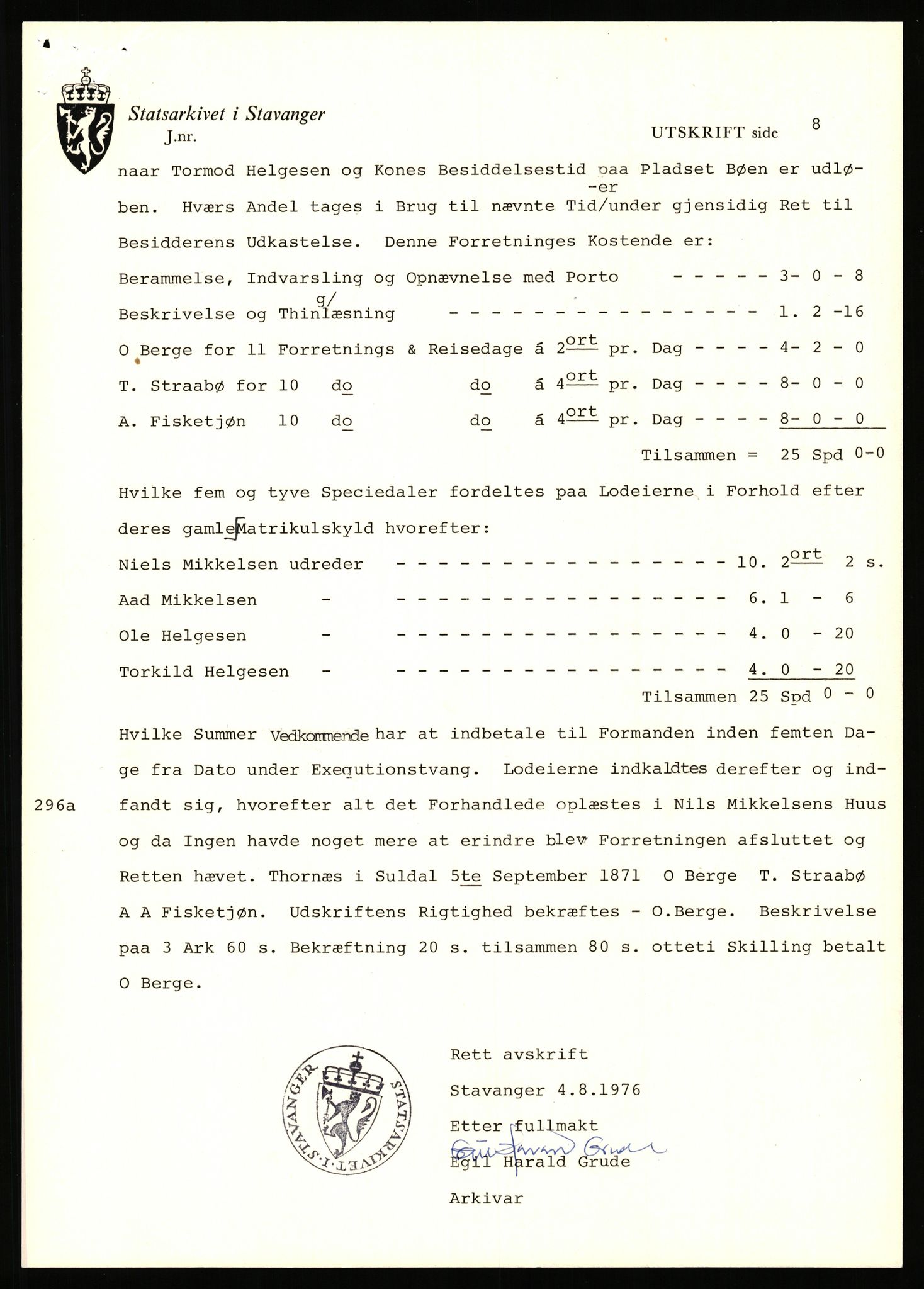 Statsarkivet i Stavanger, AV/SAST-A-101971/03/Y/Yj/L0088: Avskrifter sortert etter gårdsnavn: Todneim - Tuestad, 1750-1930, s. 214