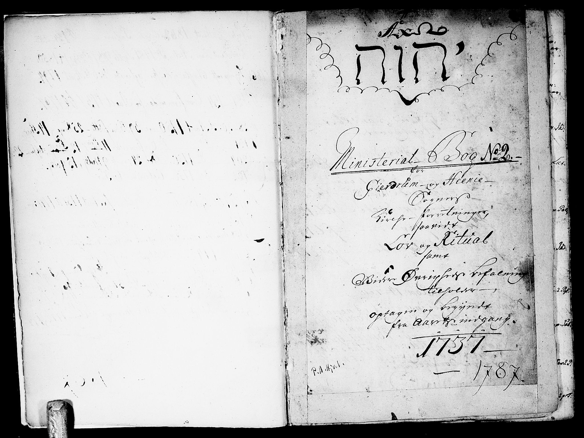 Gjerdrum prestekontor Kirkebøker, SAO/A-10412b/F/Fa/L0002: Ministerialbok nr. I 2, 1737-1797