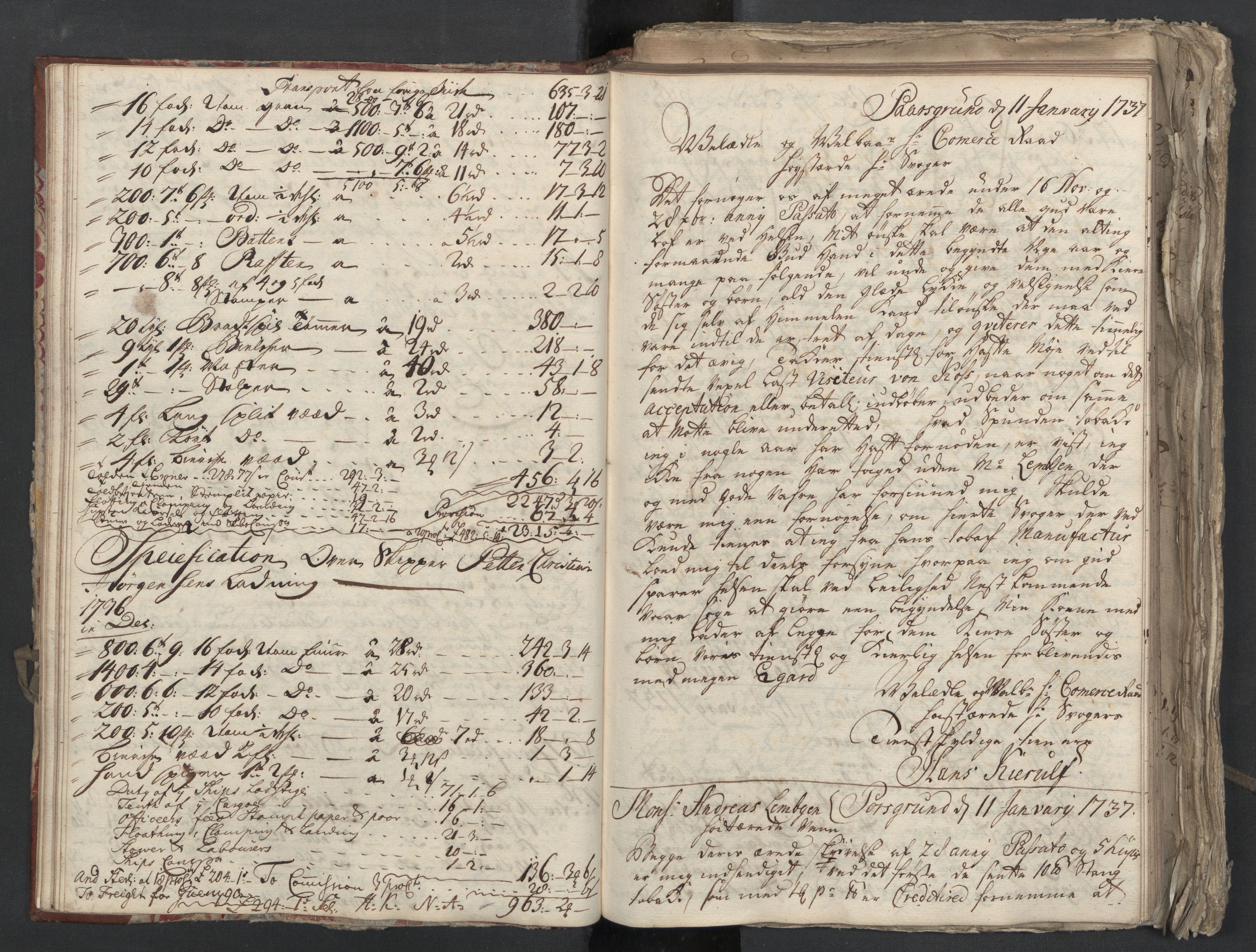 Bowman, James, RA/PA-0067/F/L0003/0001: Kopibok m.m. / Hans Kierulfs kopibok, 1736-1739, s. 20