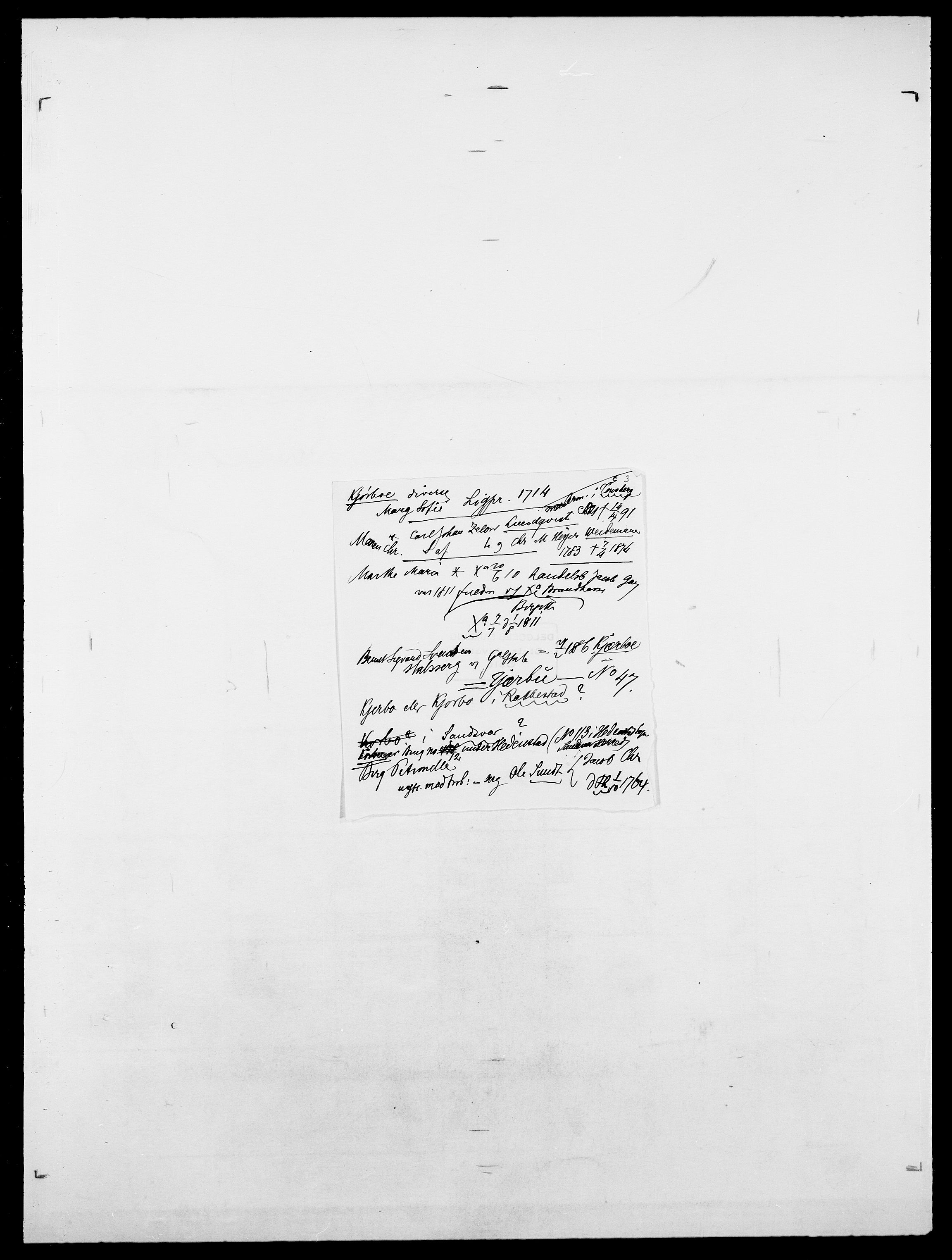 Delgobe, Charles Antoine - samling, AV/SAO-PAO-0038/D/Da/L0020: Irgens - Kjøsterud, s. 843