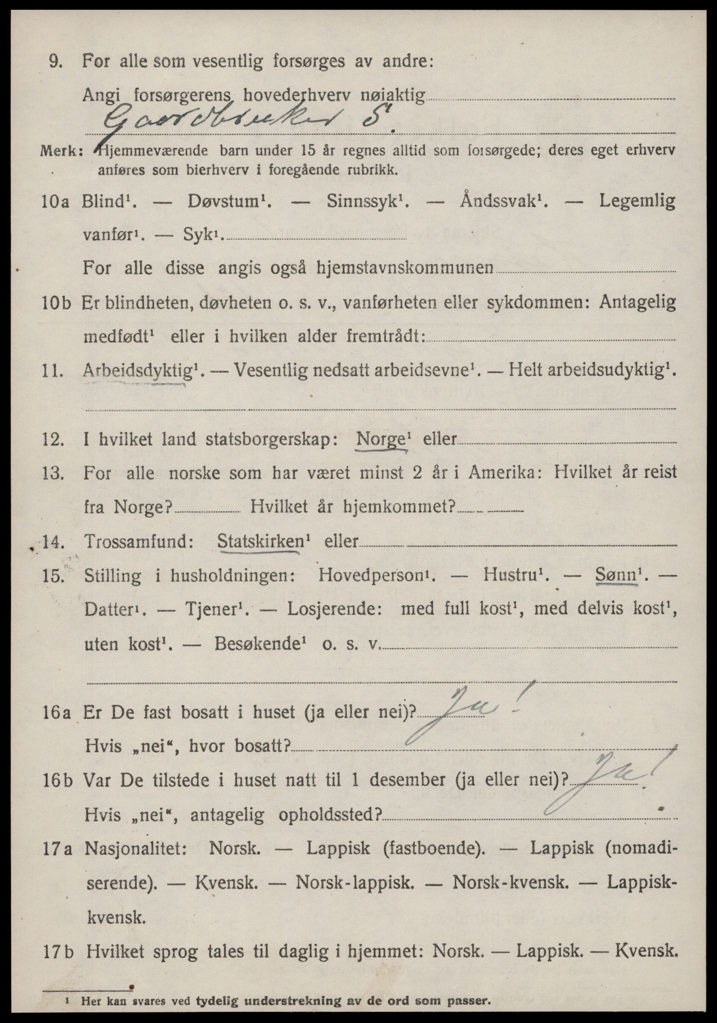 SAT, Folketelling 1920 for 1612 Hemne herred, 1920, s. 4805