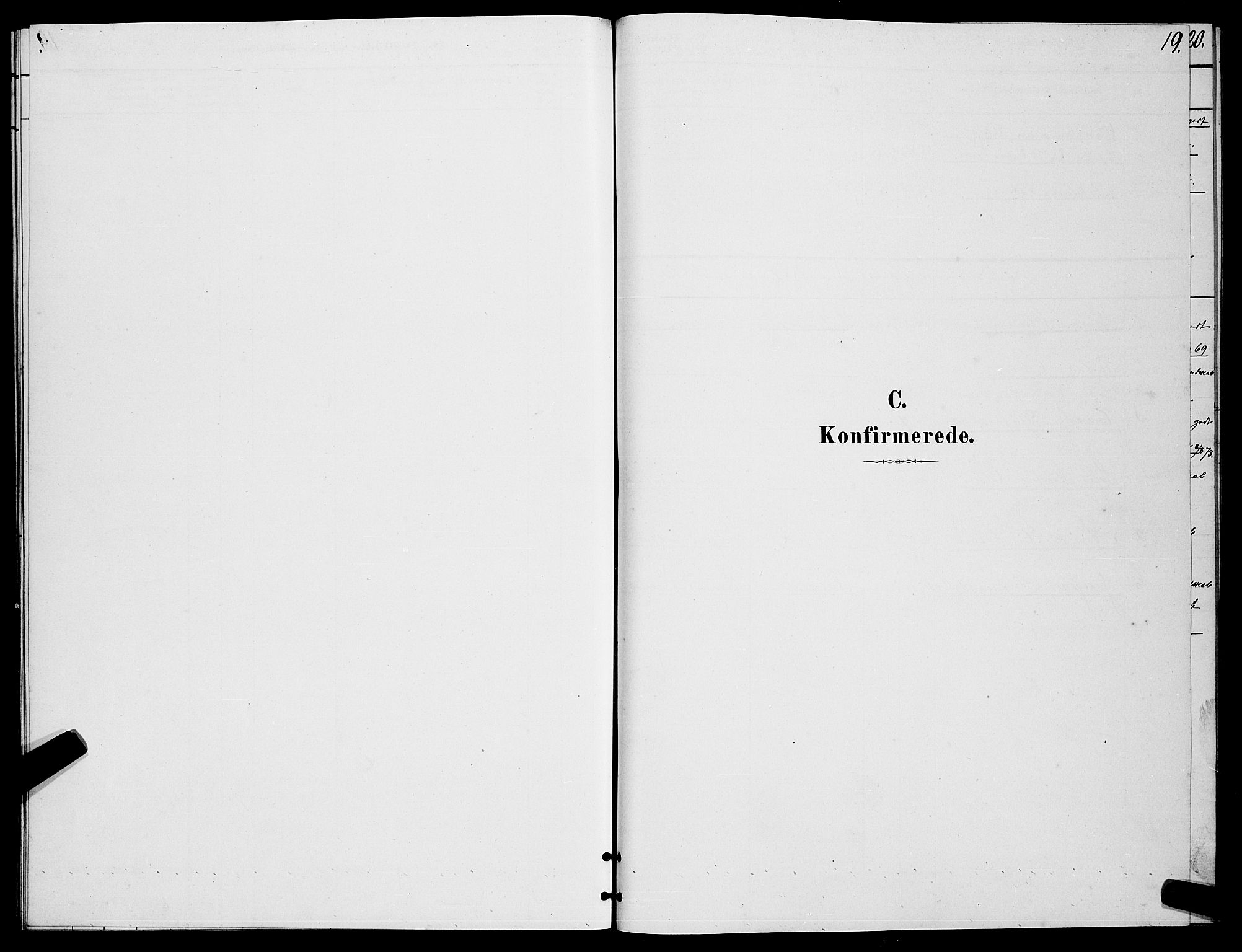 Berg sokneprestkontor, SATØ/S-1318/G/Ga/Gab/L0017klokker: Klokkerbok nr. 17, 1881-1887, s. 19