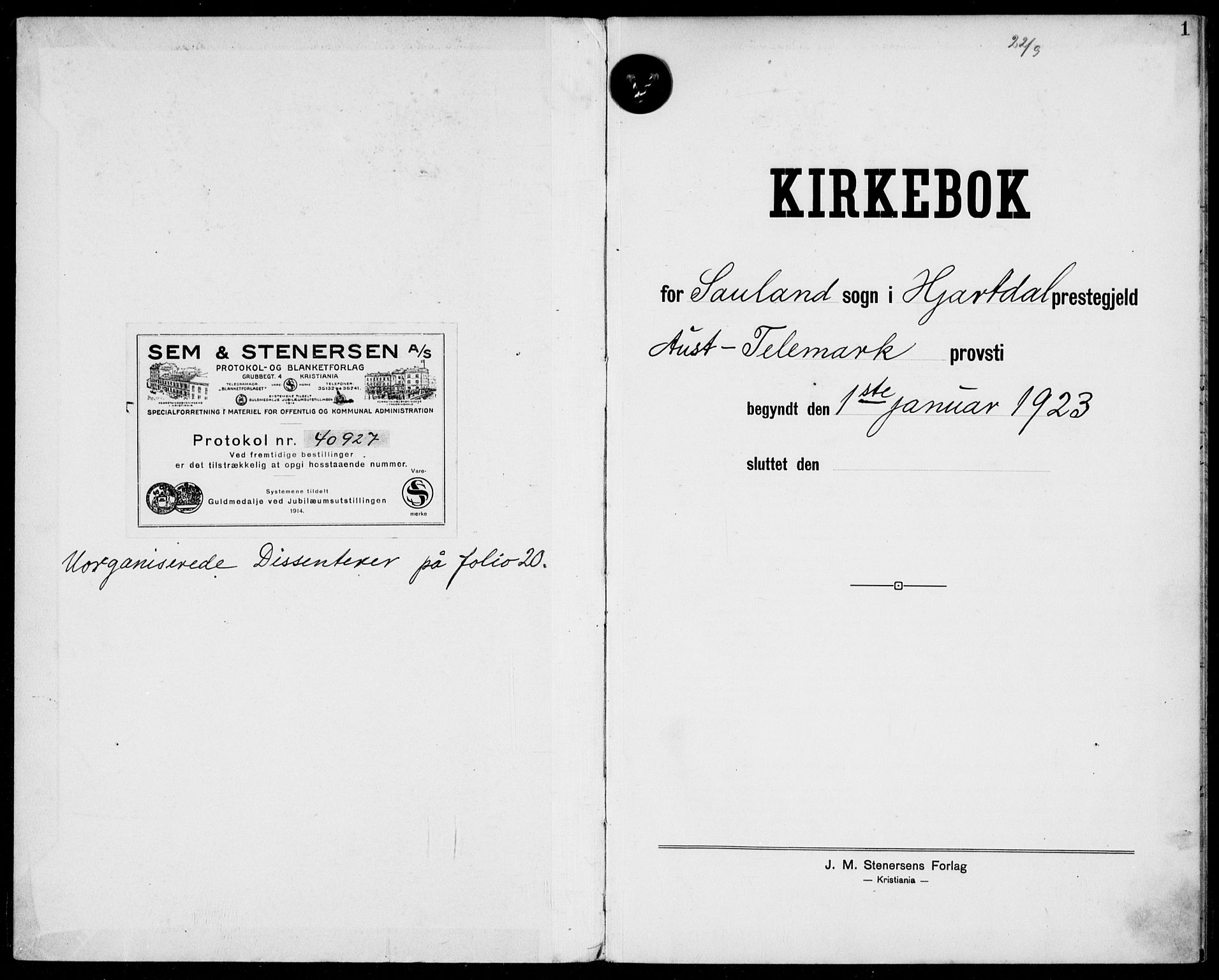 Hjartdal kirkebøker, AV/SAKO-A-270/F/Fb/L0002: Ministerialbok nr. II 2, 1880-1932, s. 1
