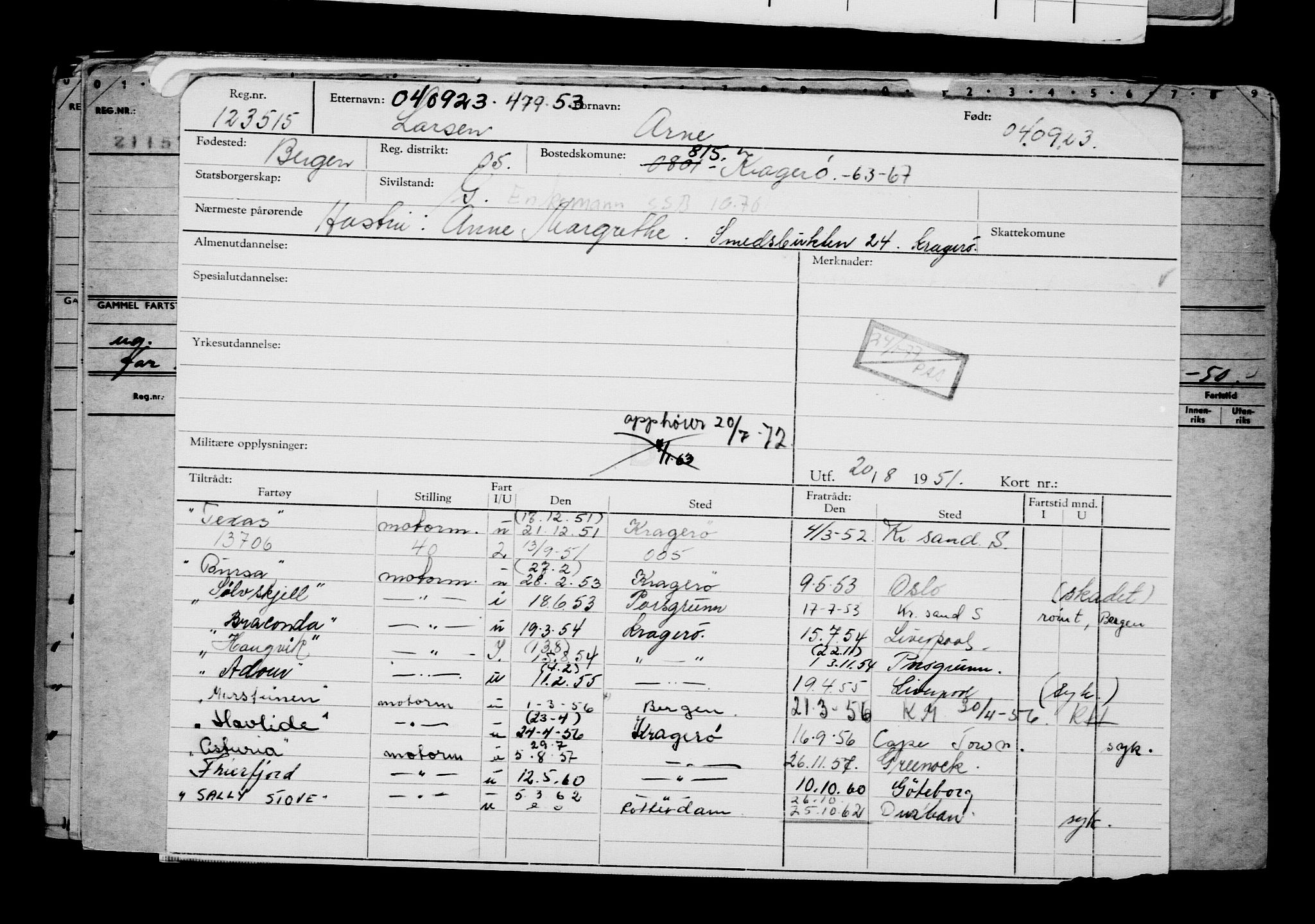 Direktoratet for sjømenn, AV/RA-S-3545/G/Gb/L0222: Hovedkort, 1923, s. 544