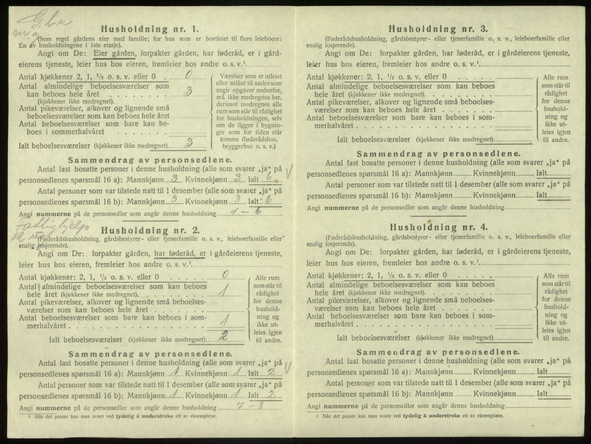 SAB, Folketelling 1920 for 1429 Fjaler herred, 1920, s. 568