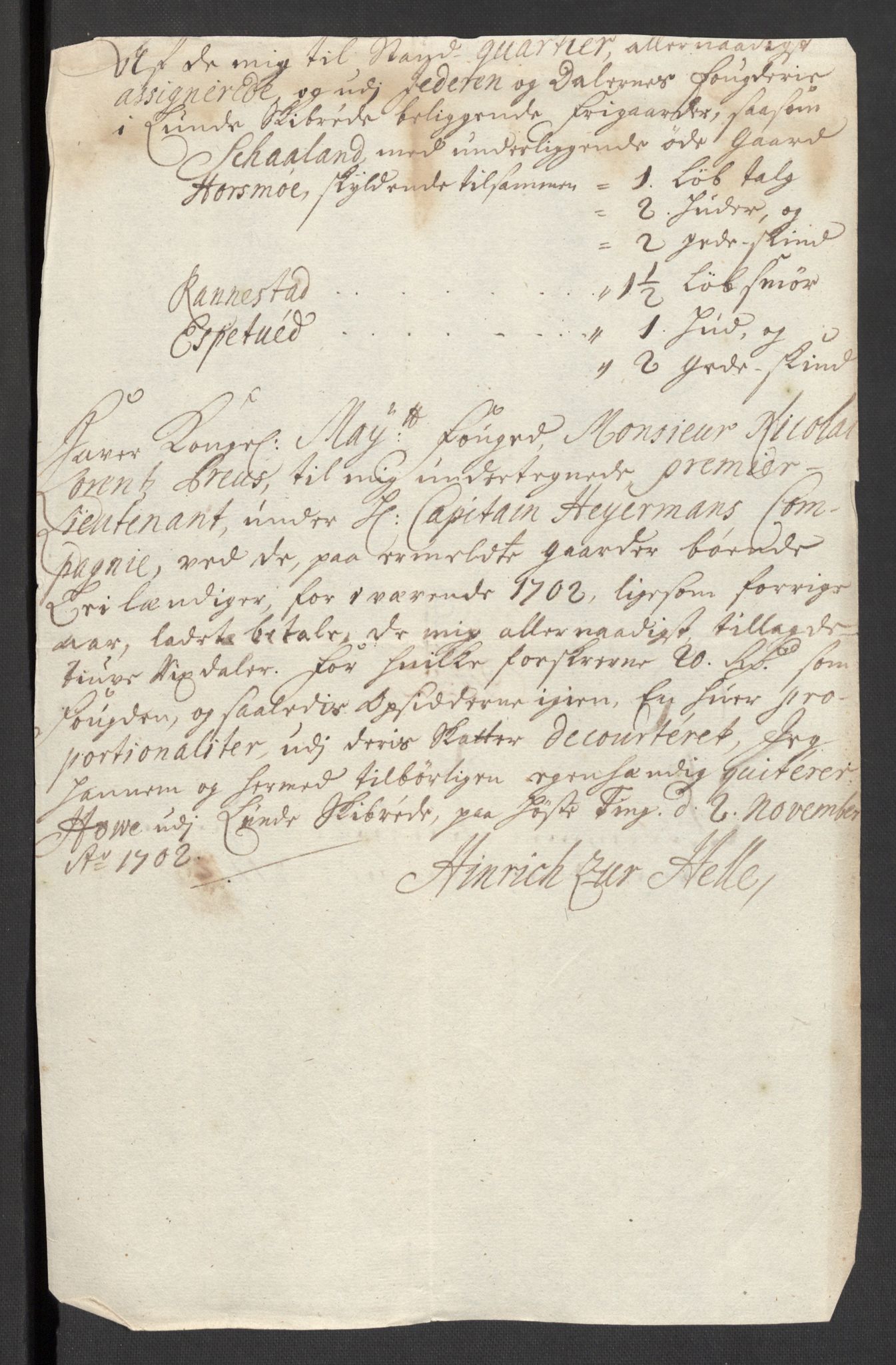 Rentekammeret inntil 1814, Reviderte regnskaper, Fogderegnskap, RA/EA-4092/R46/L2731: Fogderegnskap Jæren og Dalane, 1700-1702, s. 370