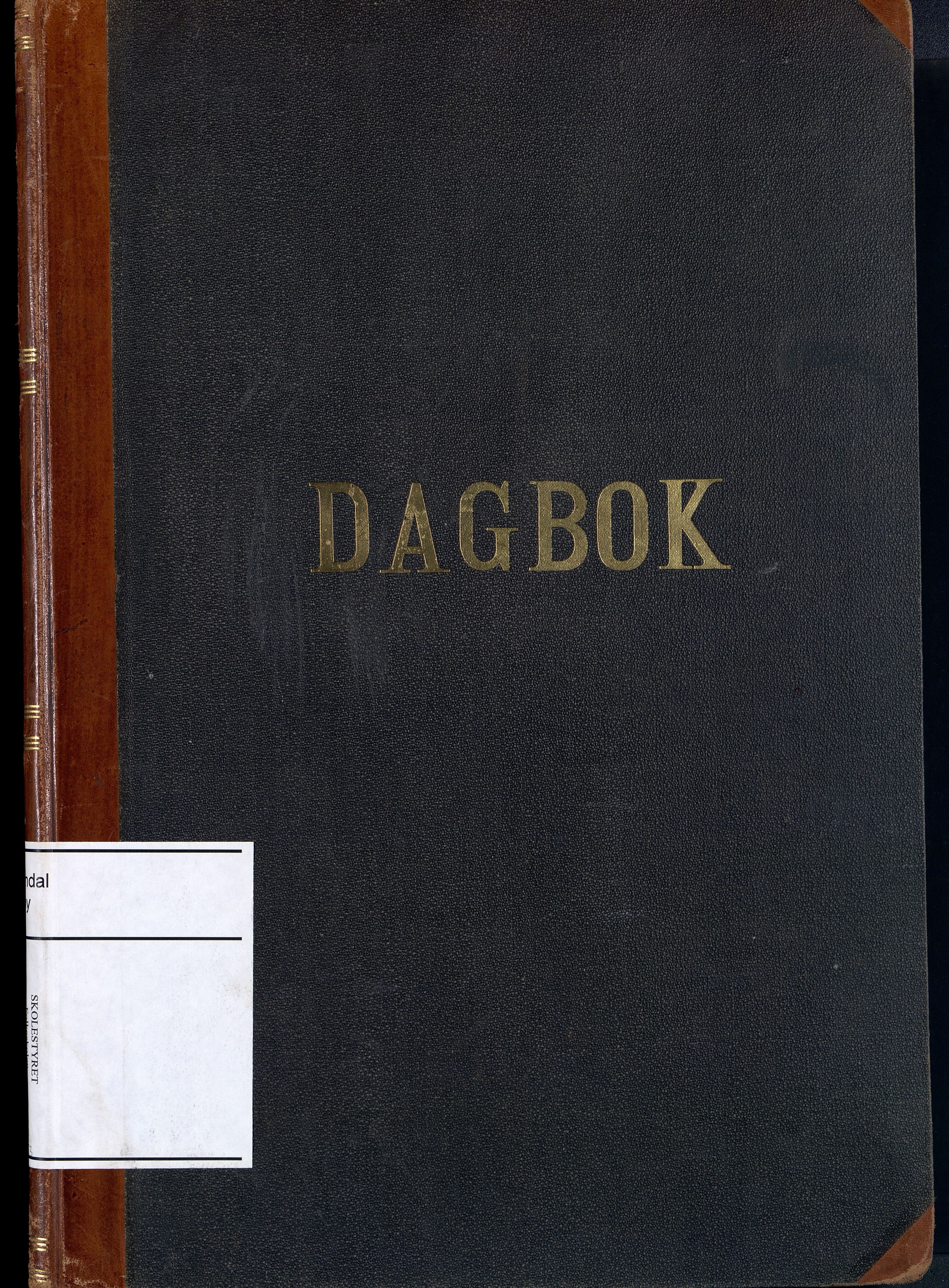 Mandal By - Mandal Allmueskole/Folkeskole/Skole, ARKSOR/1002MG551/I/L0053: Dagbok, 1919-1931