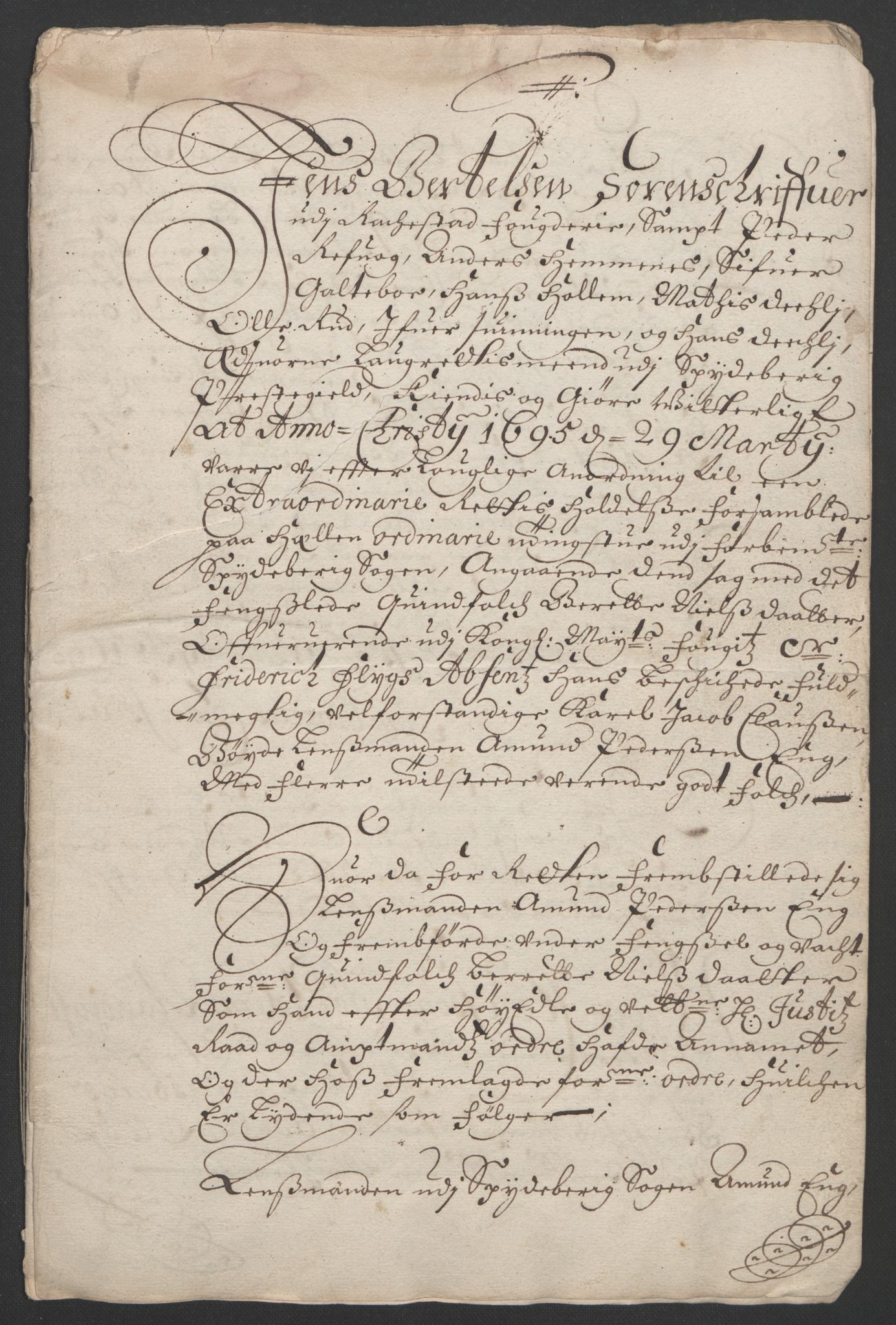 Rentekammeret inntil 1814, Reviderte regnskaper, Fogderegnskap, RA/EA-4092/R07/L0285: Fogderegnskap Rakkestad, Heggen og Frøland, 1695, s. 317