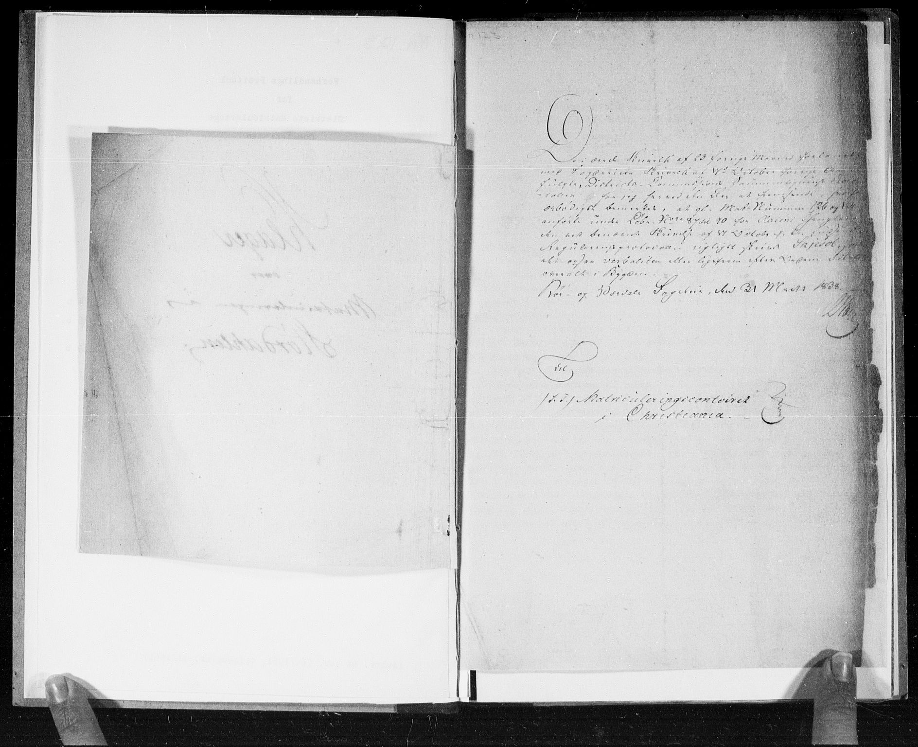 Hovedmatrikkelkommisjonen, AV/RA-S-1529, 1819-1832