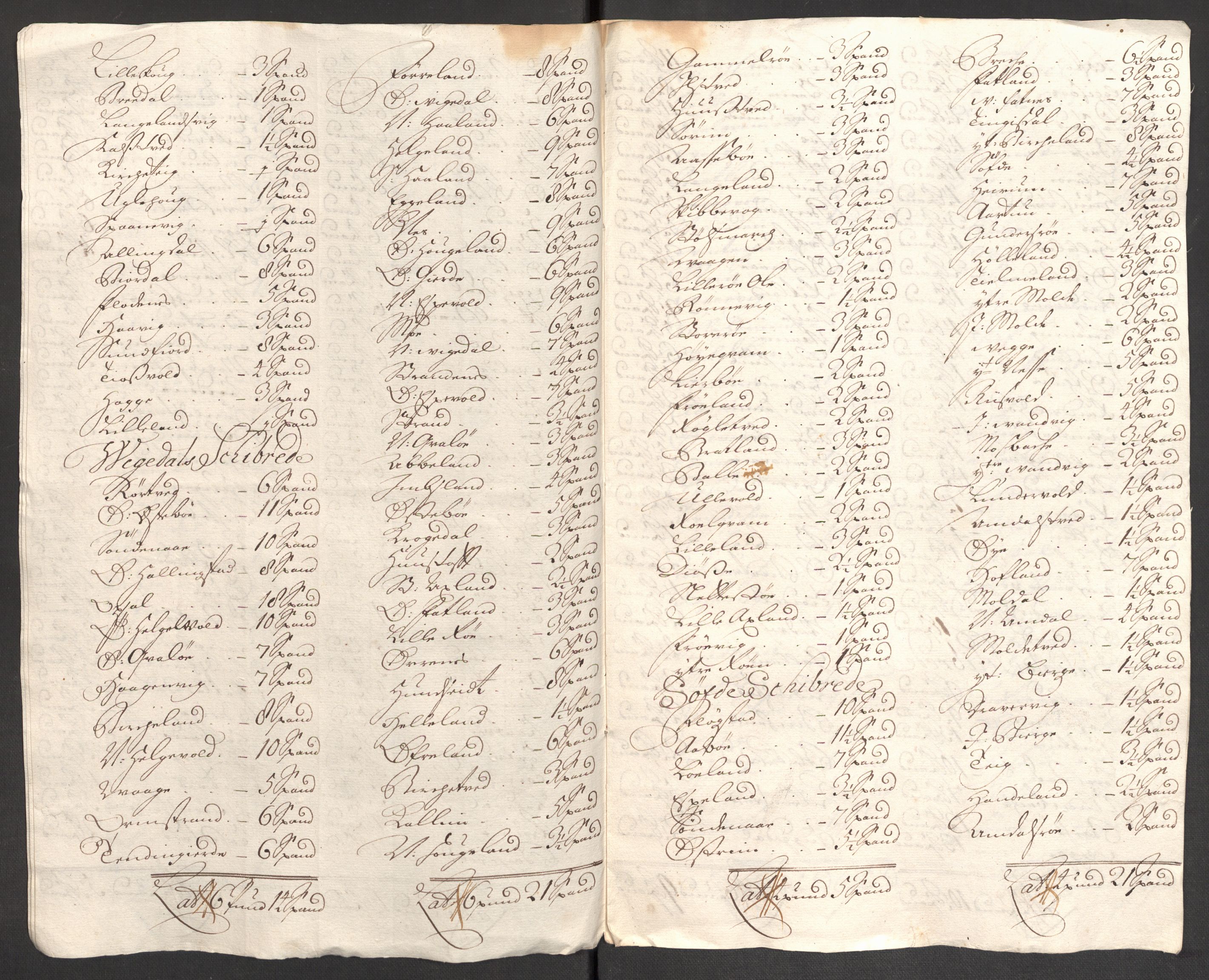 Rentekammeret inntil 1814, Reviderte regnskaper, Fogderegnskap, RA/EA-4092/R47/L2861: Fogderegnskap Ryfylke, 1706-1709, s. 30
