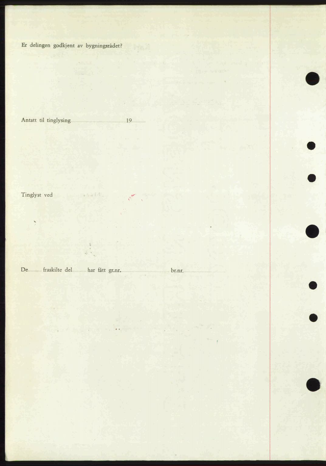 Nordre Sunnmøre sorenskriveri, AV/SAT-A-0006/1/2/2C/2Ca: Pantebok nr. A32, 1949-1949, Dagboknr: 2048/1949