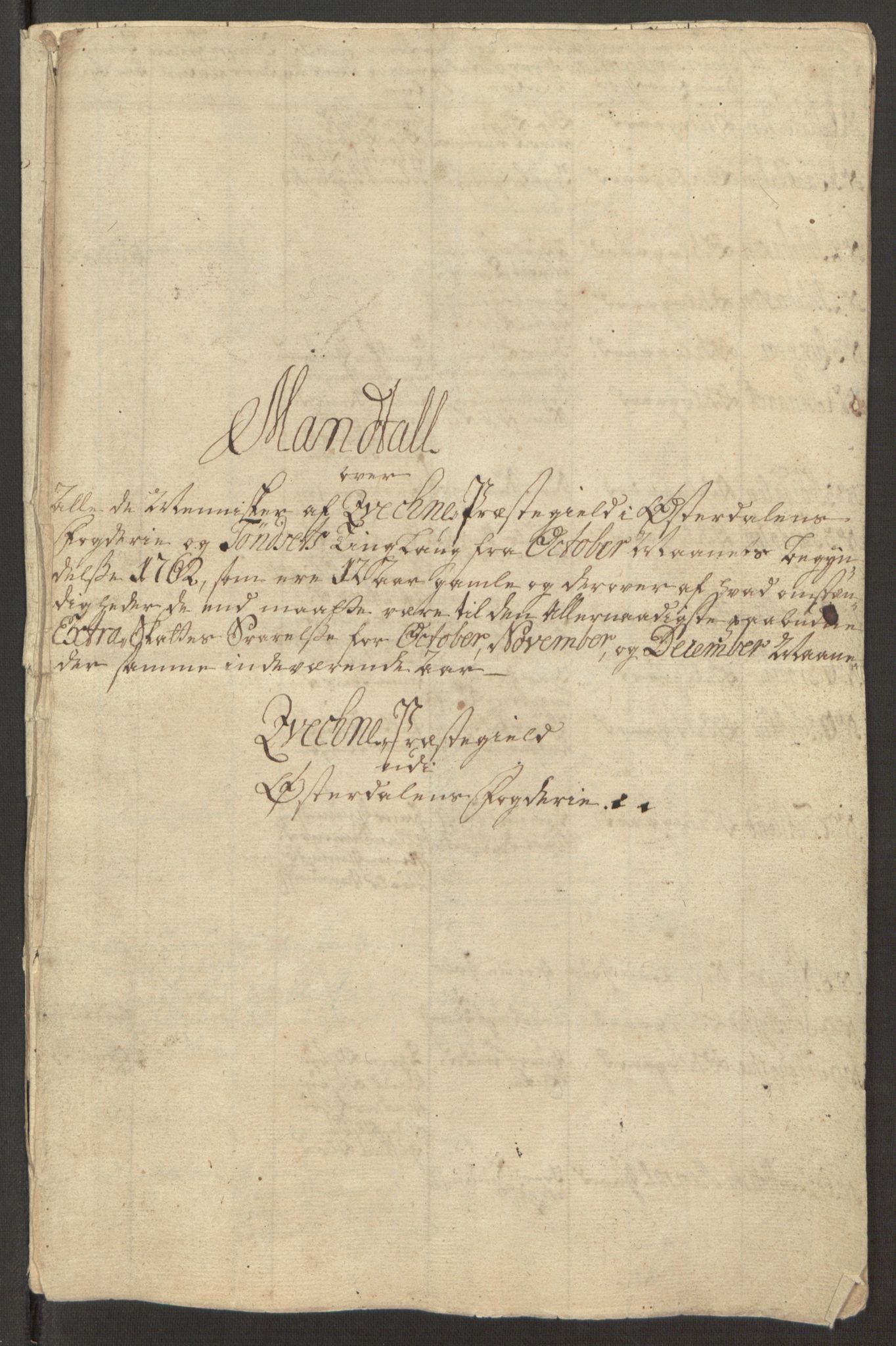 Rentekammeret inntil 1814, Reviderte regnskaper, Fogderegnskap, AV/RA-EA-4092/R15/L1014: Ekstraskatten Østerdal, 1762-1764, s. 438