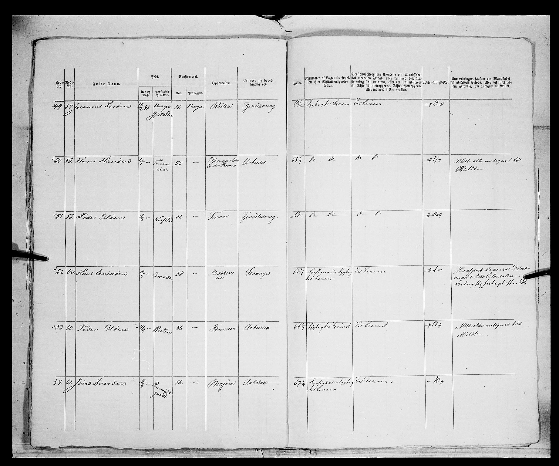 Fylkesmannen i Oppland, AV/SAH-FYO-002/1/K/Kg/L1174: Fron, Nordre og Søndre Fron, Vågå, 1860-1879, s. 387