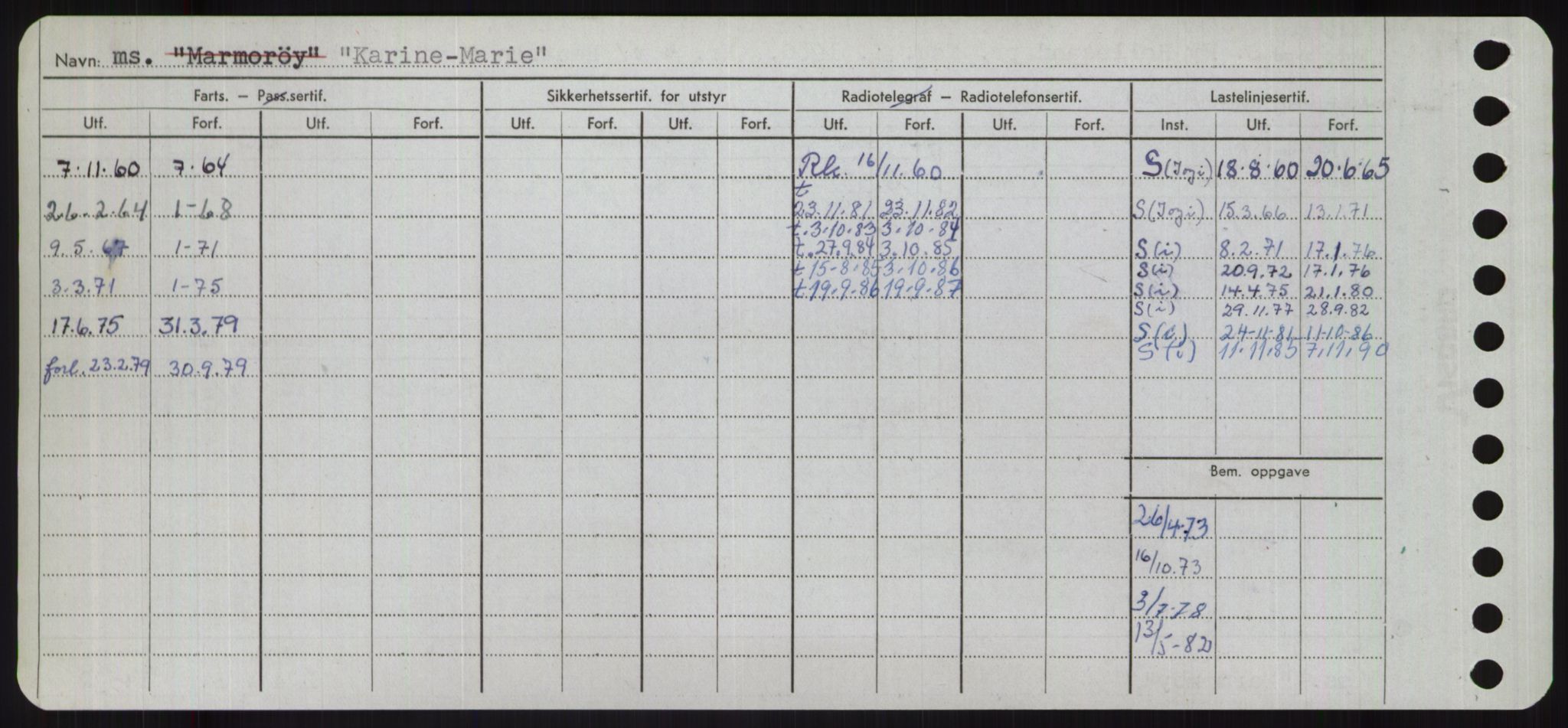 Sjøfartsdirektoratet med forløpere, Skipsmålingen, RA/S-1627/H/Ha/L0003/0001: Fartøy, Hilm-Mar / Fartøy, Hilm-Kol, s. 686