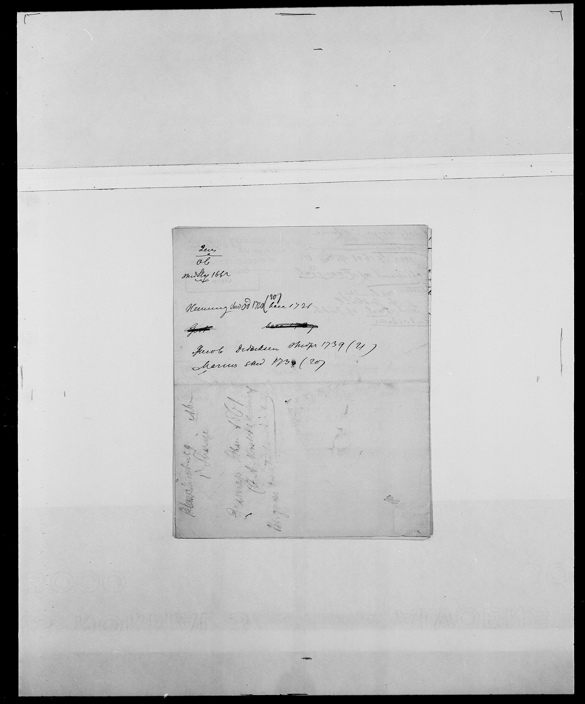 Delgobe, Charles Antoine - samling, AV/SAO-PAO-0038/D/Da/L0001: Aabye - Angerman, s. 249