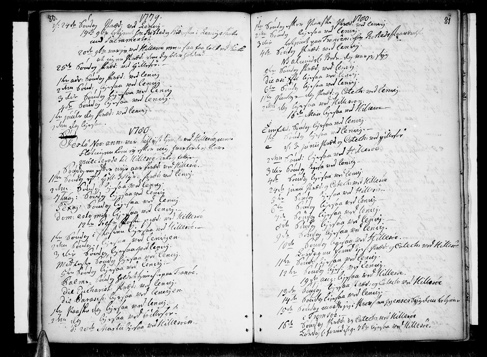 Lenvik sokneprestembete, AV/SATØ-S-1310/H/Ha/Haa/L0001kirke: Ministerialbok nr. 1, 1753-1783, s. 80-81
