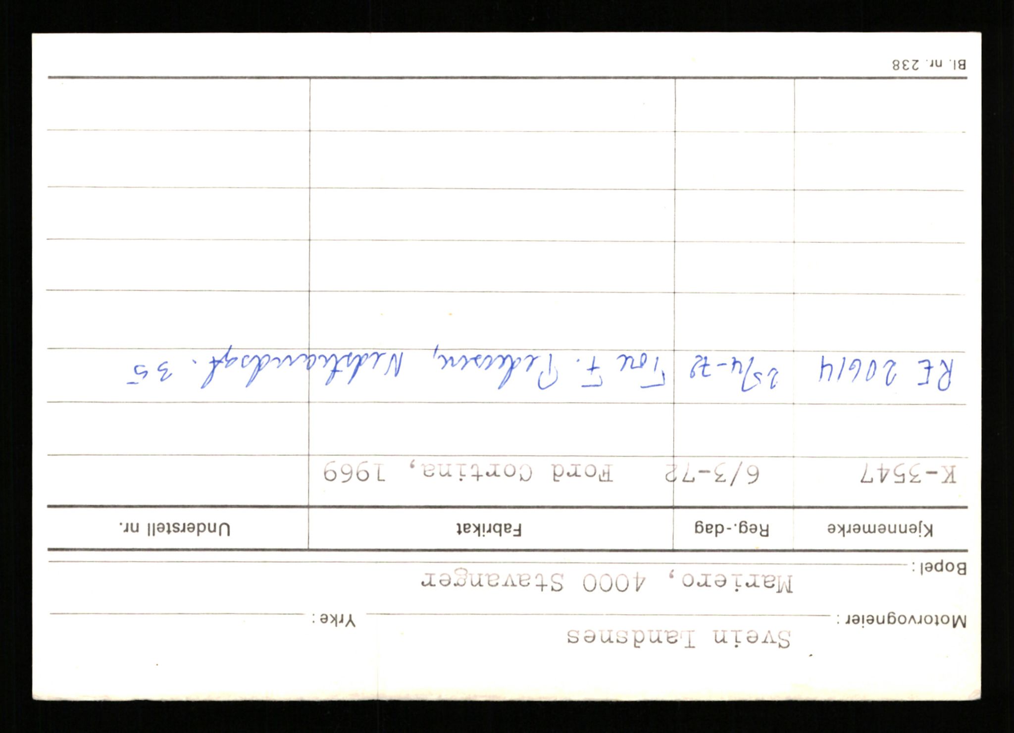 Stavanger trafikkstasjon, AV/SAST-A-101942/0/G/L0001: Registreringsnummer: 0 - 5782, 1930-1971, s. 2211