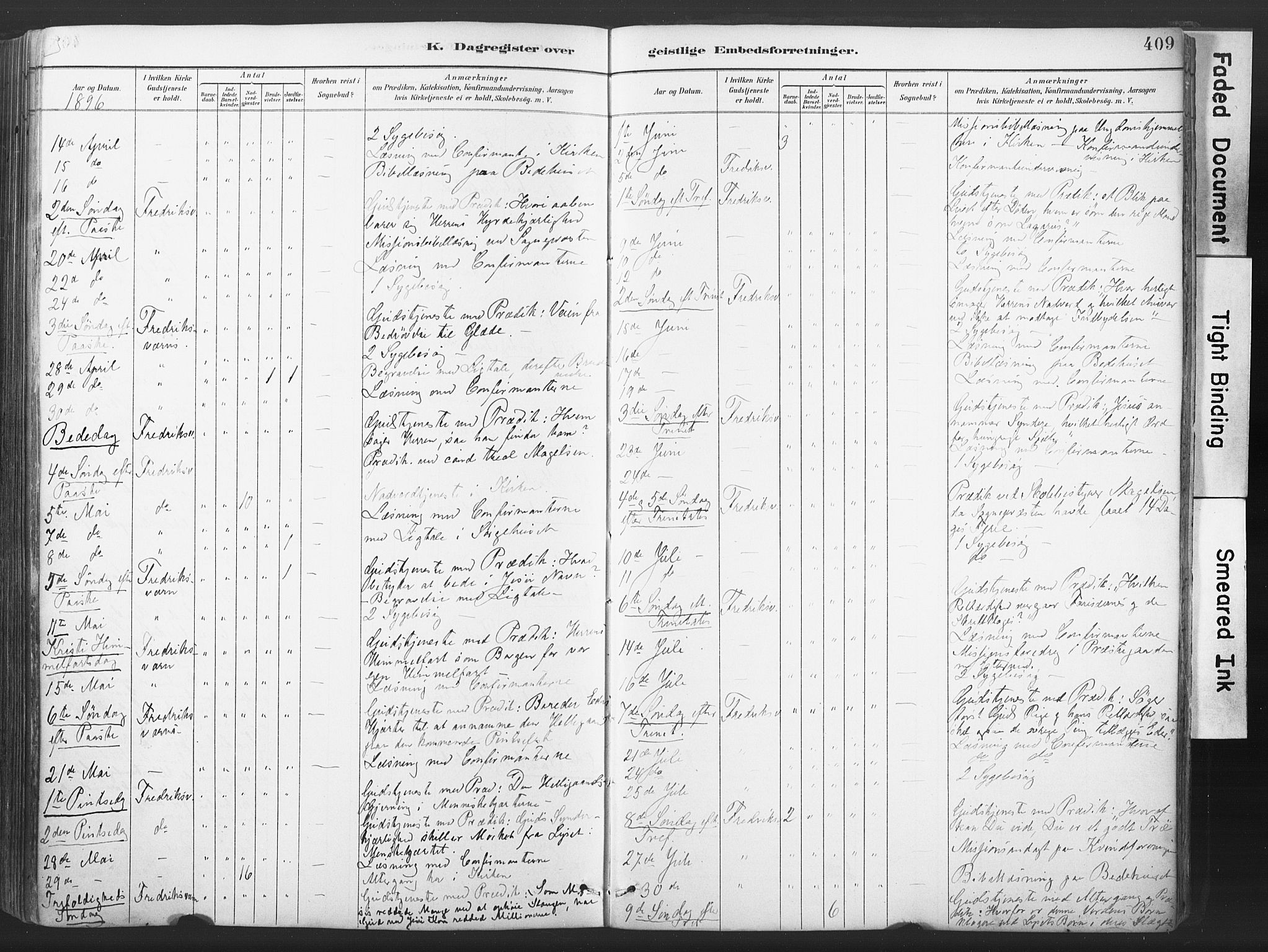 Stavern kirkebøker, AV/SAKO-A-318/F/Fa/L0008: Ministerialbok nr. 8, 1878-1905, s. 409