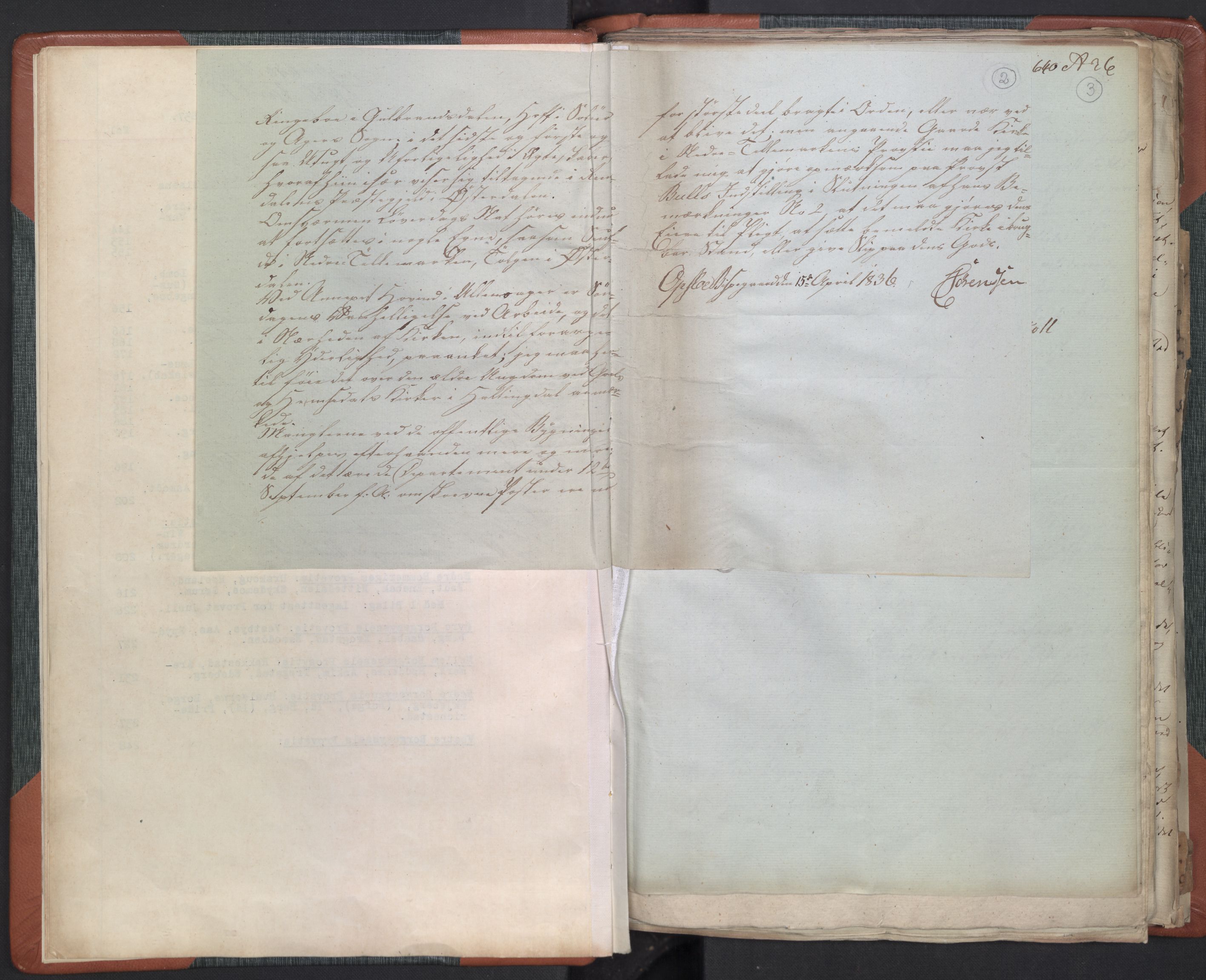 Kirke- og undervisningsdepartementet, Kontoret  for kirke og geistlighet A, AV/RA-S-1007/D/Dc/L0344: Visitasberetninger. Akershus stift, 1836-1837, s. 1b-2a