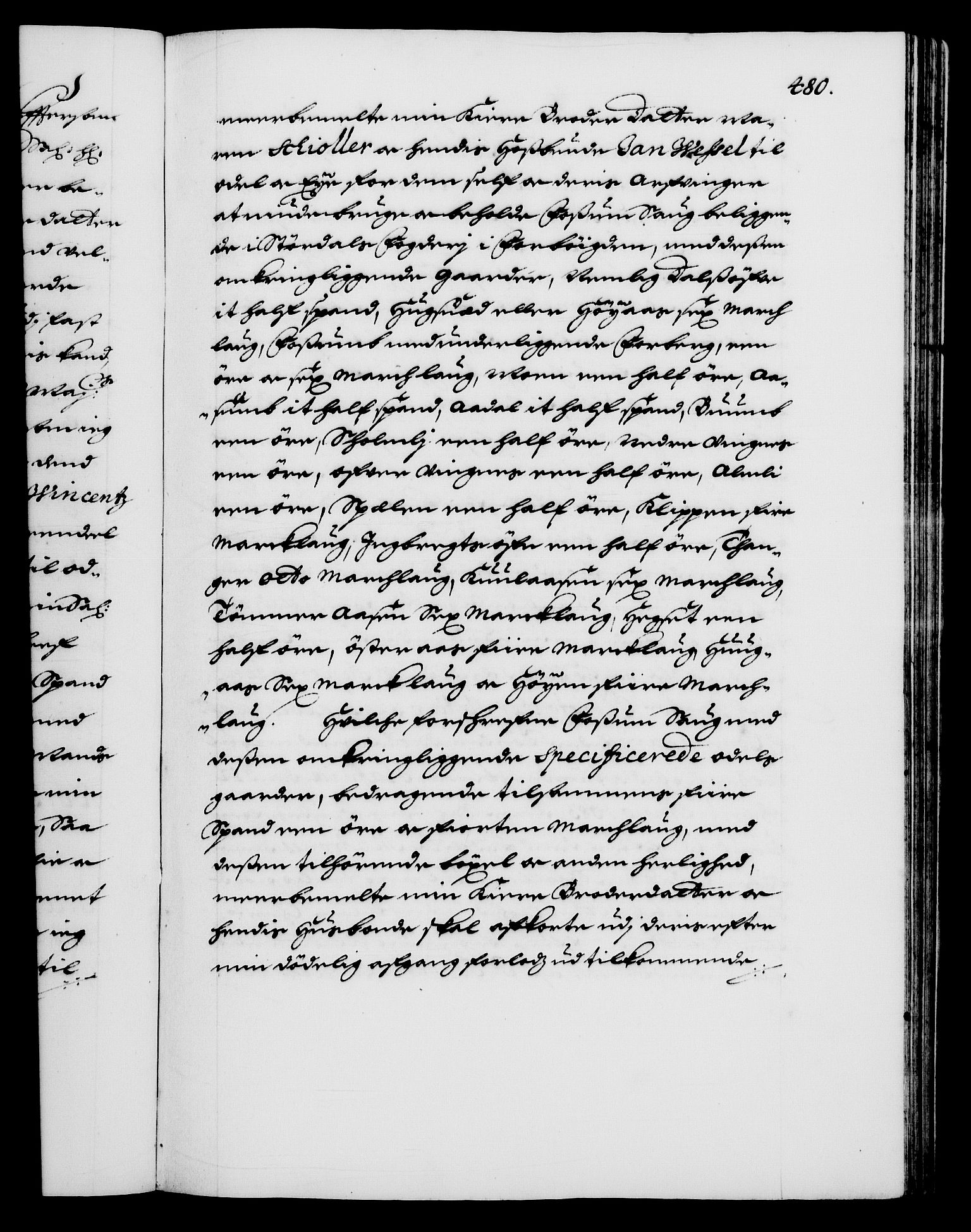 Danske Kanselli 1572-1799, RA/EA-3023/F/Fc/Fca/Fcaa/L0013: Norske registre (mikrofilm), 1681-1684, s. 480a