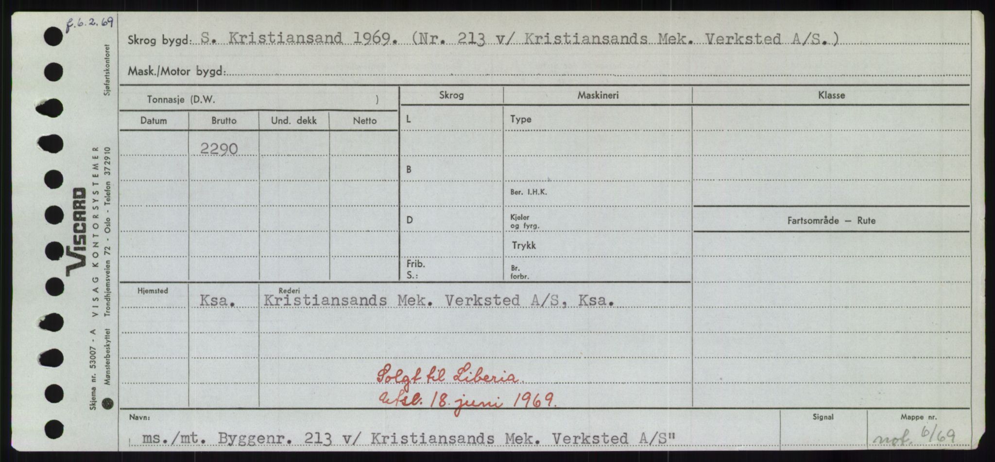 Sjøfartsdirektoratet med forløpere, Skipsmålingen, RA/S-1627/H/Hd/L0006: Fartøy, Byg-Båt, s. 421