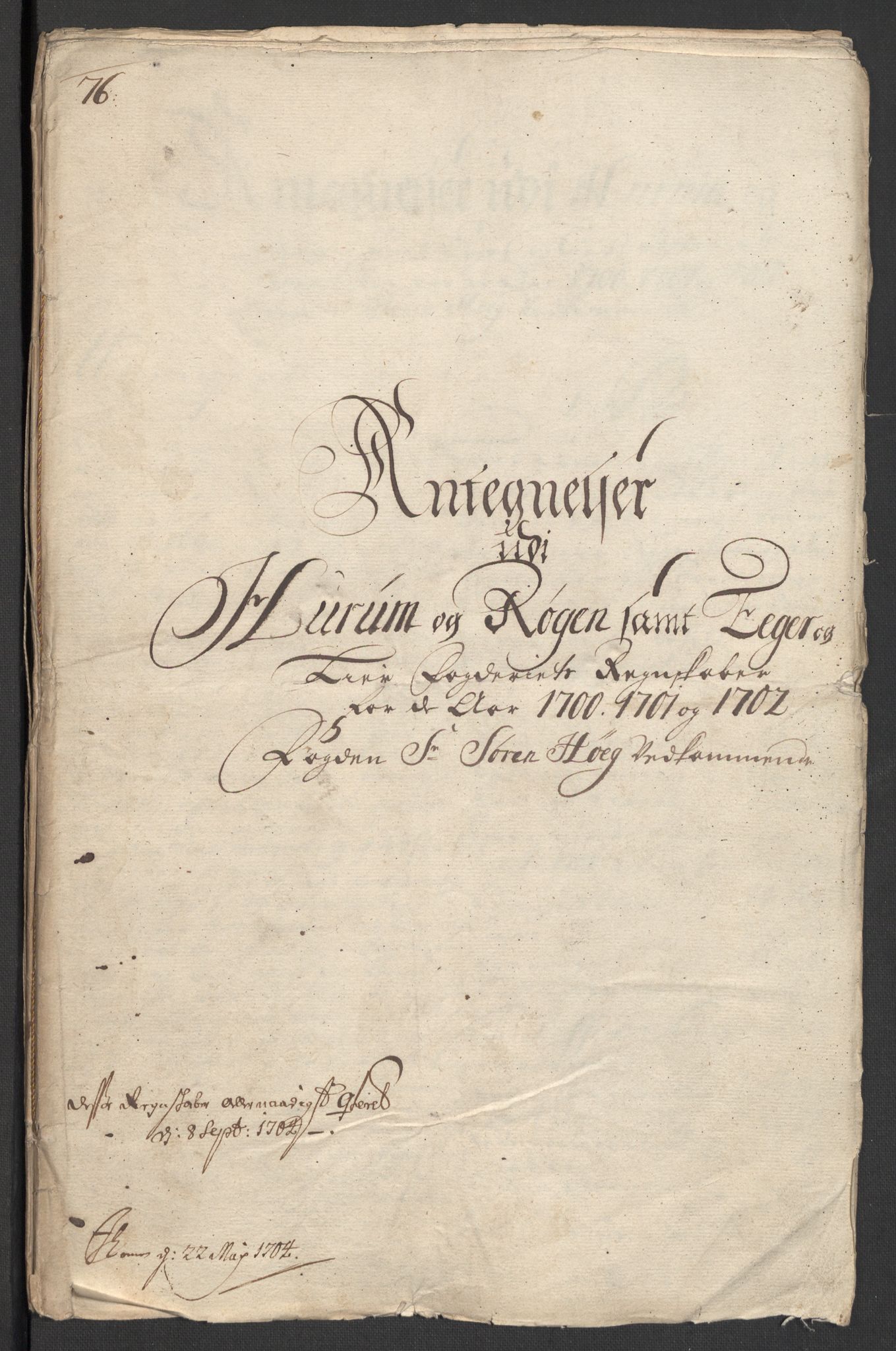 Rentekammeret inntil 1814, Reviderte regnskaper, Fogderegnskap, AV/RA-EA-4092/R30/L1698: Fogderegnskap Hurum, Røyken, Eiker og Lier, 1702, s. 239