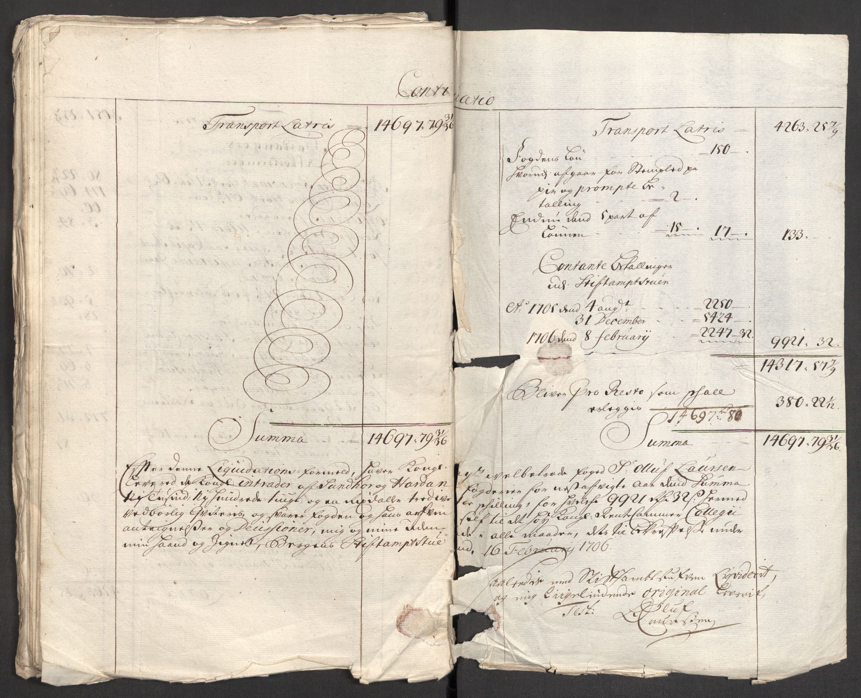 Rentekammeret inntil 1814, Reviderte regnskaper, Fogderegnskap, AV/RA-EA-4092/R48/L2983: Fogderegnskap Sunnhordland og Hardanger, 1705, s. 39