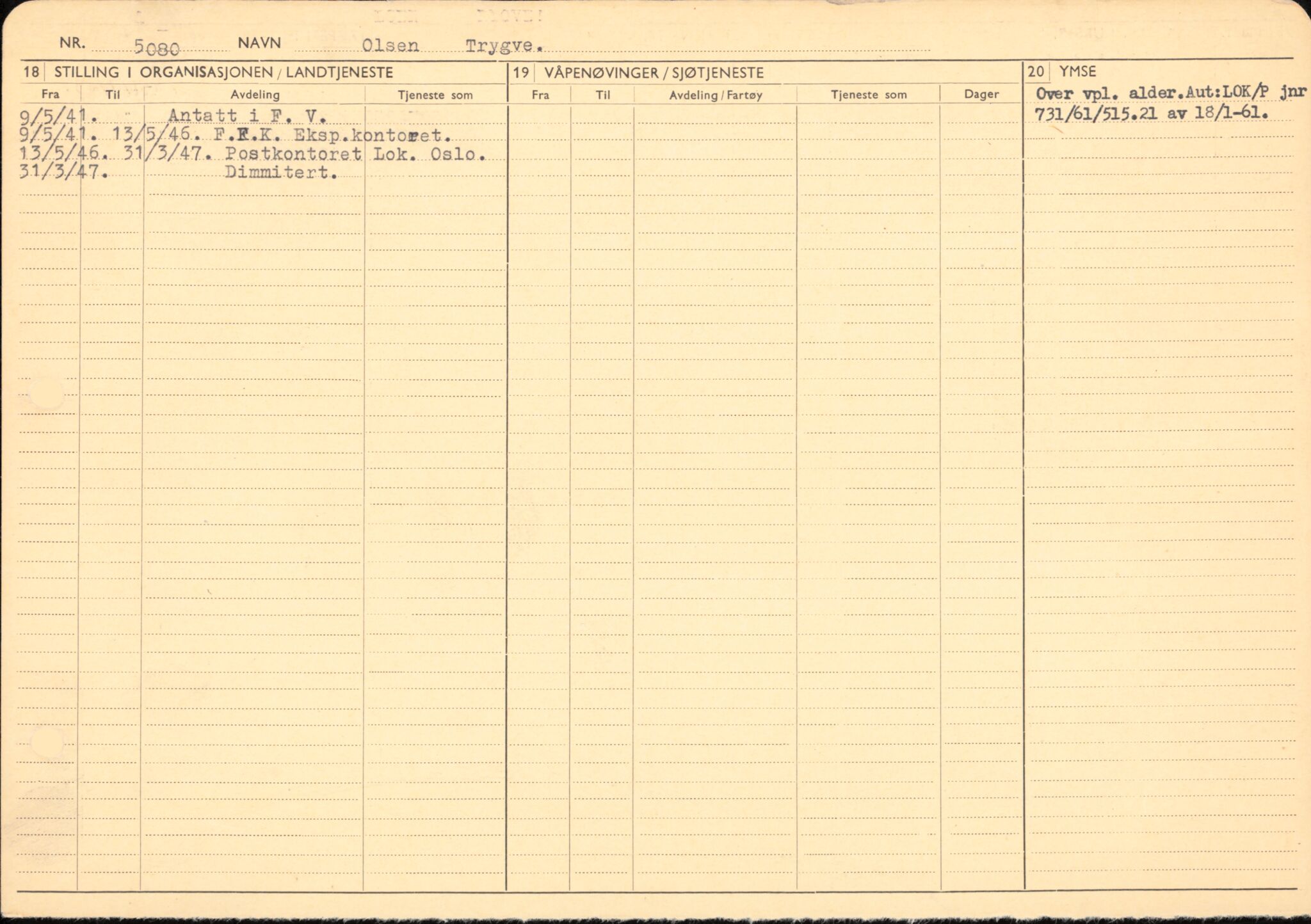 Forsvaret, Forsvarets overkommando/Luftforsvarsstaben, AV/RA-RAFA-4079/P/Pa/L0013: Personellmapper, 1905, s. 483