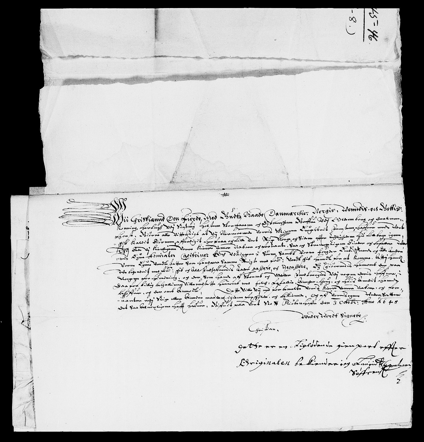 Rentekammeret inntil 1814, Reviderte regnskaper, Lensregnskaper, AV/RA-EA-5023/R/Rb/Rbr/L0016: Lista len, 1645-1647