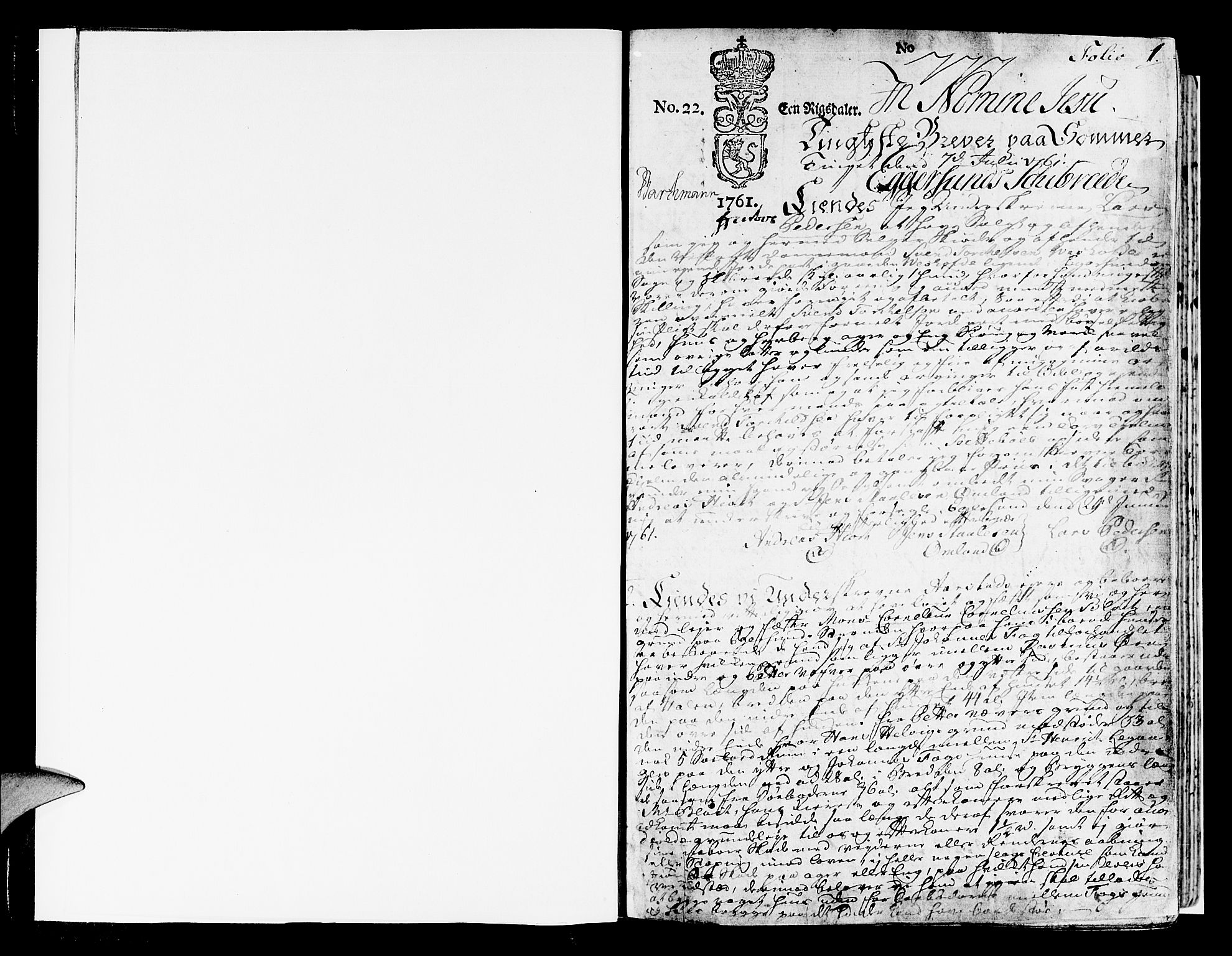 Jæren og Dalane sorenskriveri, AV/SAST-A-100306/5/50BA/L0013: SKIFTEPROTOKOLL, 1761-1763, s. 0b-1a