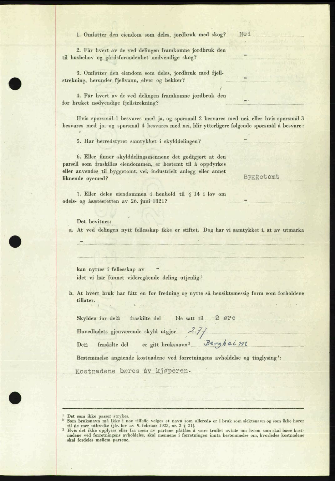 Romsdal sorenskriveri, AV/SAT-A-4149/1/2/2C: Pantebok nr. A26, 1948-1948, Dagboknr: 1326/1948