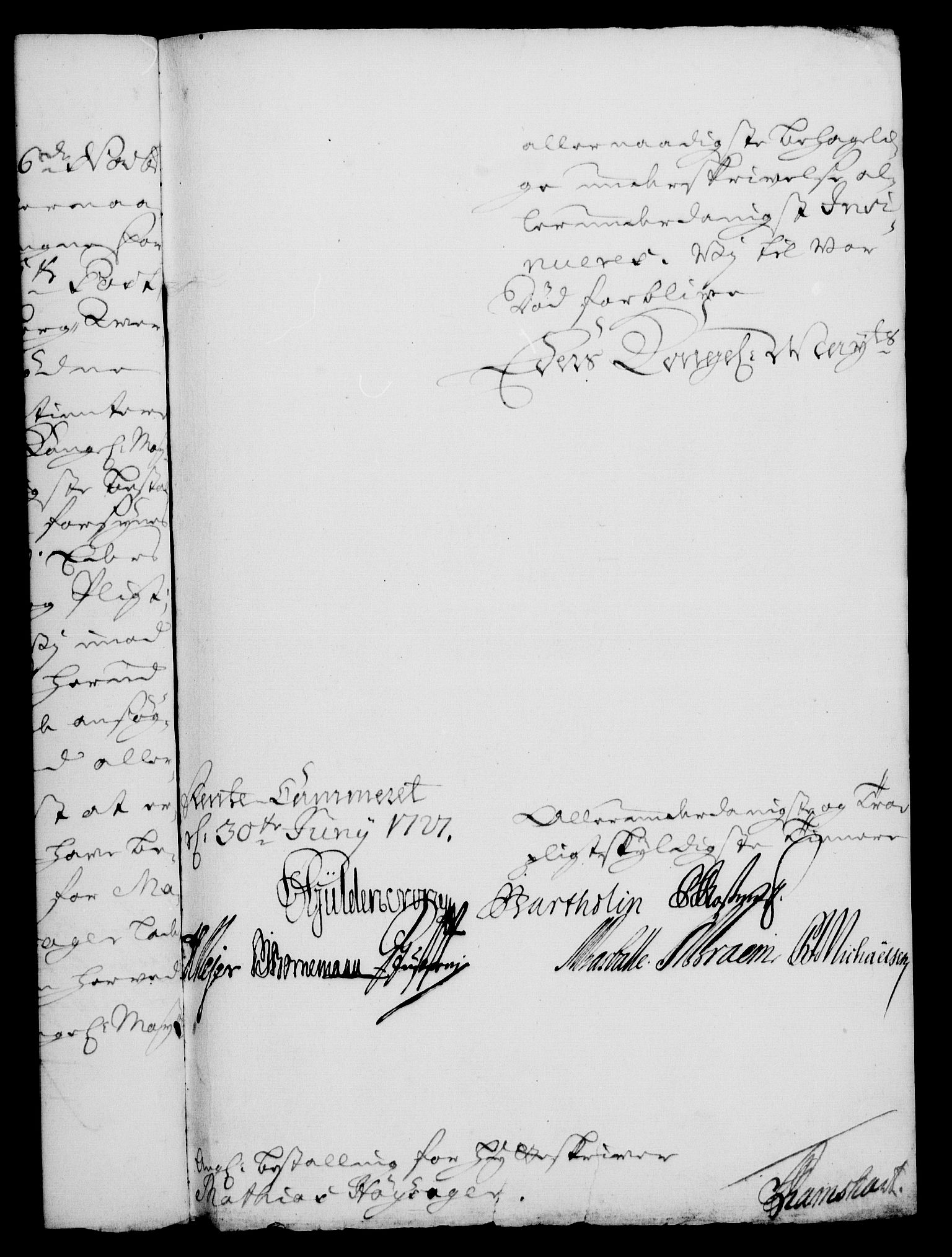 Rentekammeret, Kammerkanselliet, AV/RA-EA-3111/G/Gf/Gfa/L0010: Norsk relasjons- og resolusjonsprotokoll (merket RK 52.10), 1727, s. 706