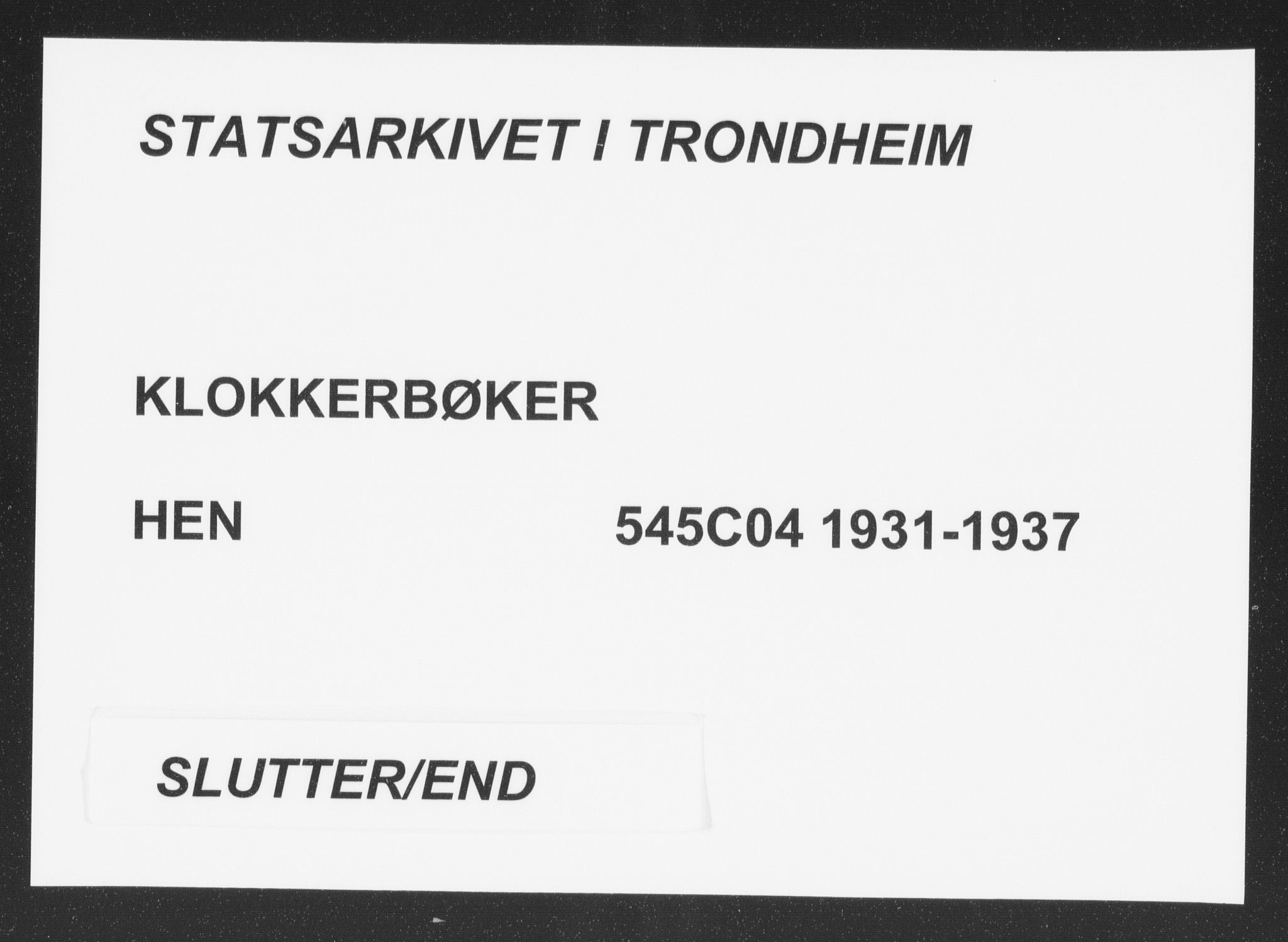 Ministerialprotokoller, klokkerbøker og fødselsregistre - Møre og Romsdal, SAT/A-1454/545/L0590: Klokkerbok nr. 545C04, 1931-1937
