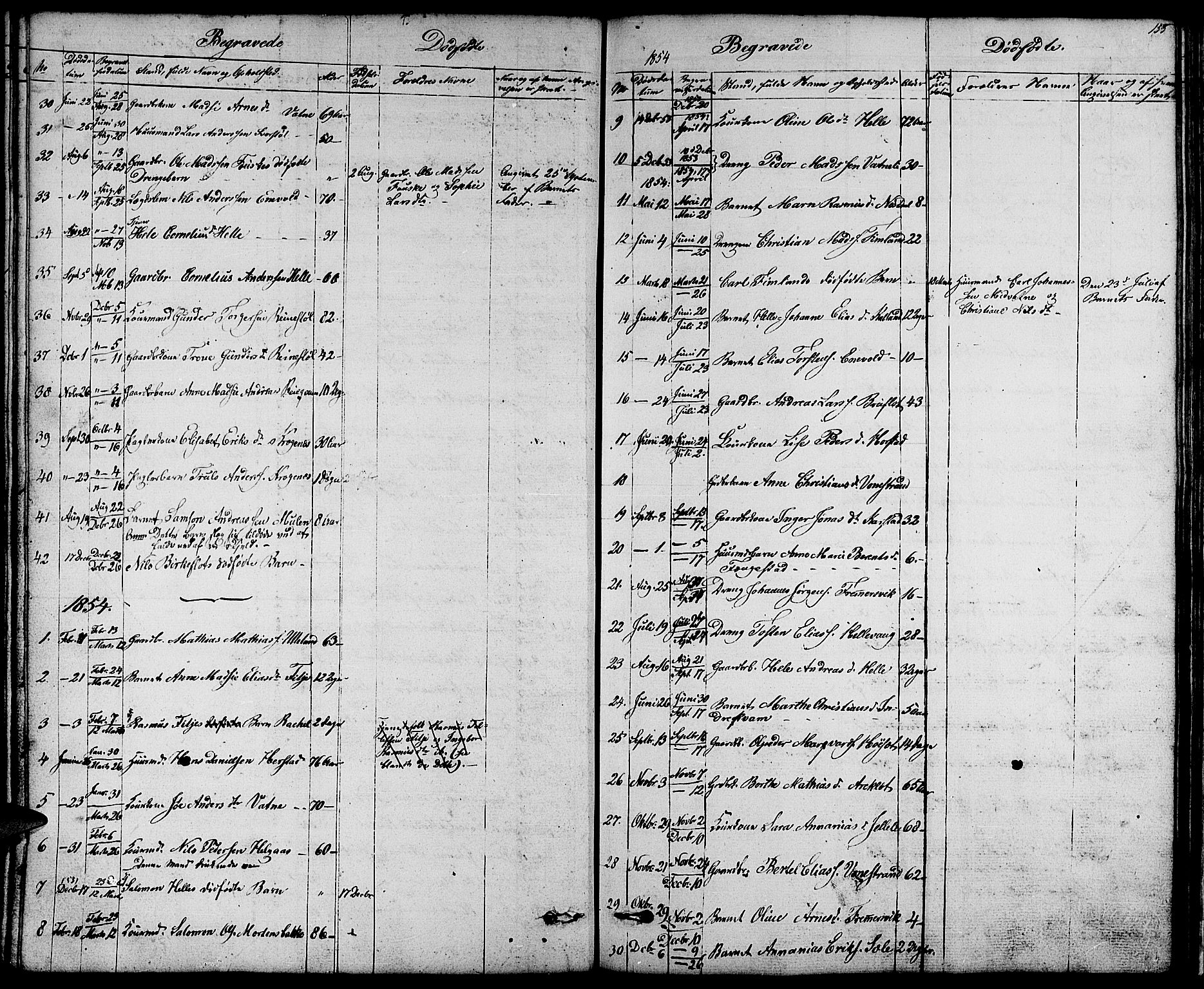 Førde sokneprestembete, AV/SAB-A-79901/H/Hab/Habd/L0001: Klokkerbok nr. D 1, 1852-1877, s. 153