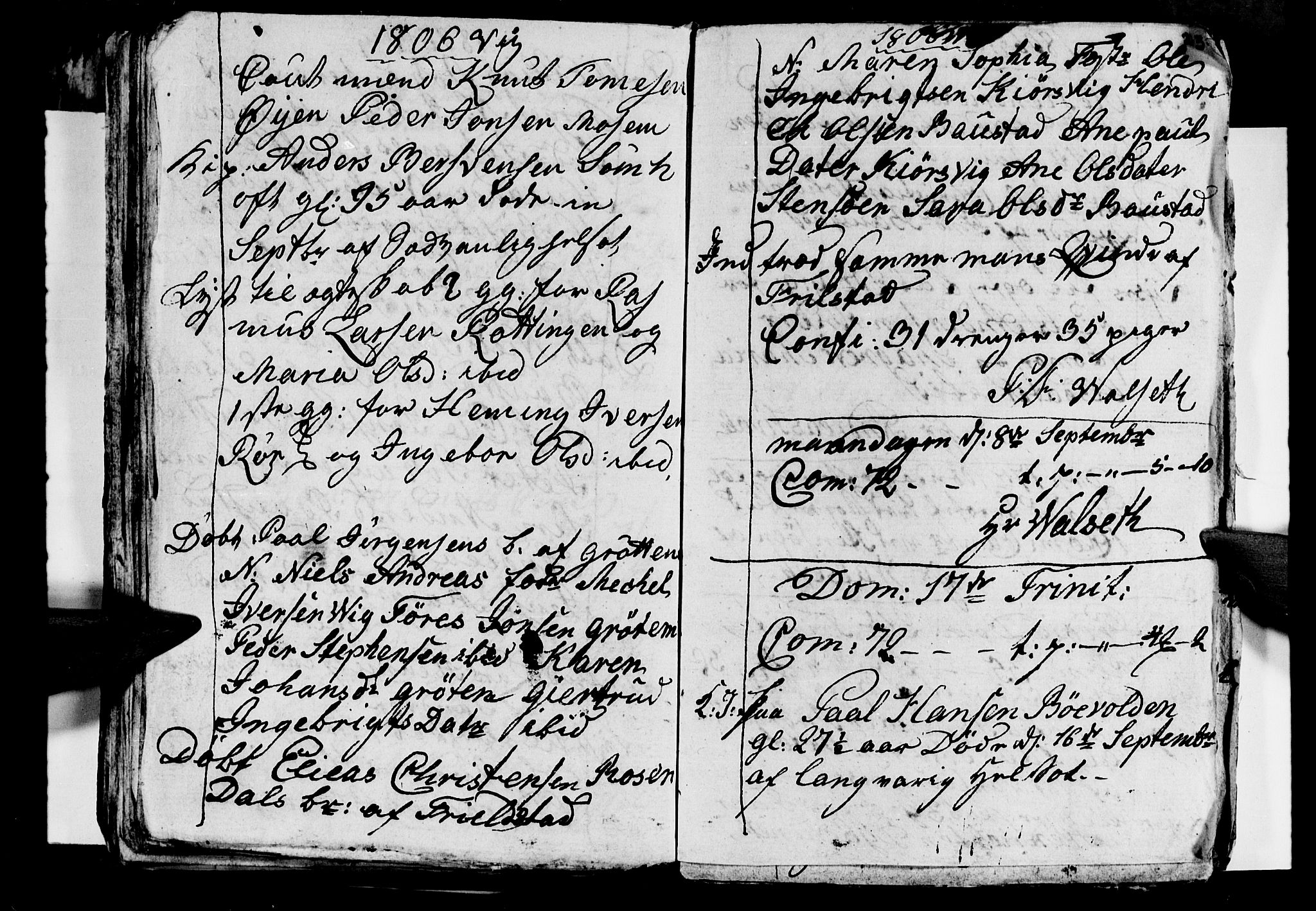 Ministerialprotokoller, klokkerbøker og fødselsregistre - Nordland, AV/SAT-A-1459/812/L0184: Klokkerbok nr. 812C02, 1793-1809, s. 234
