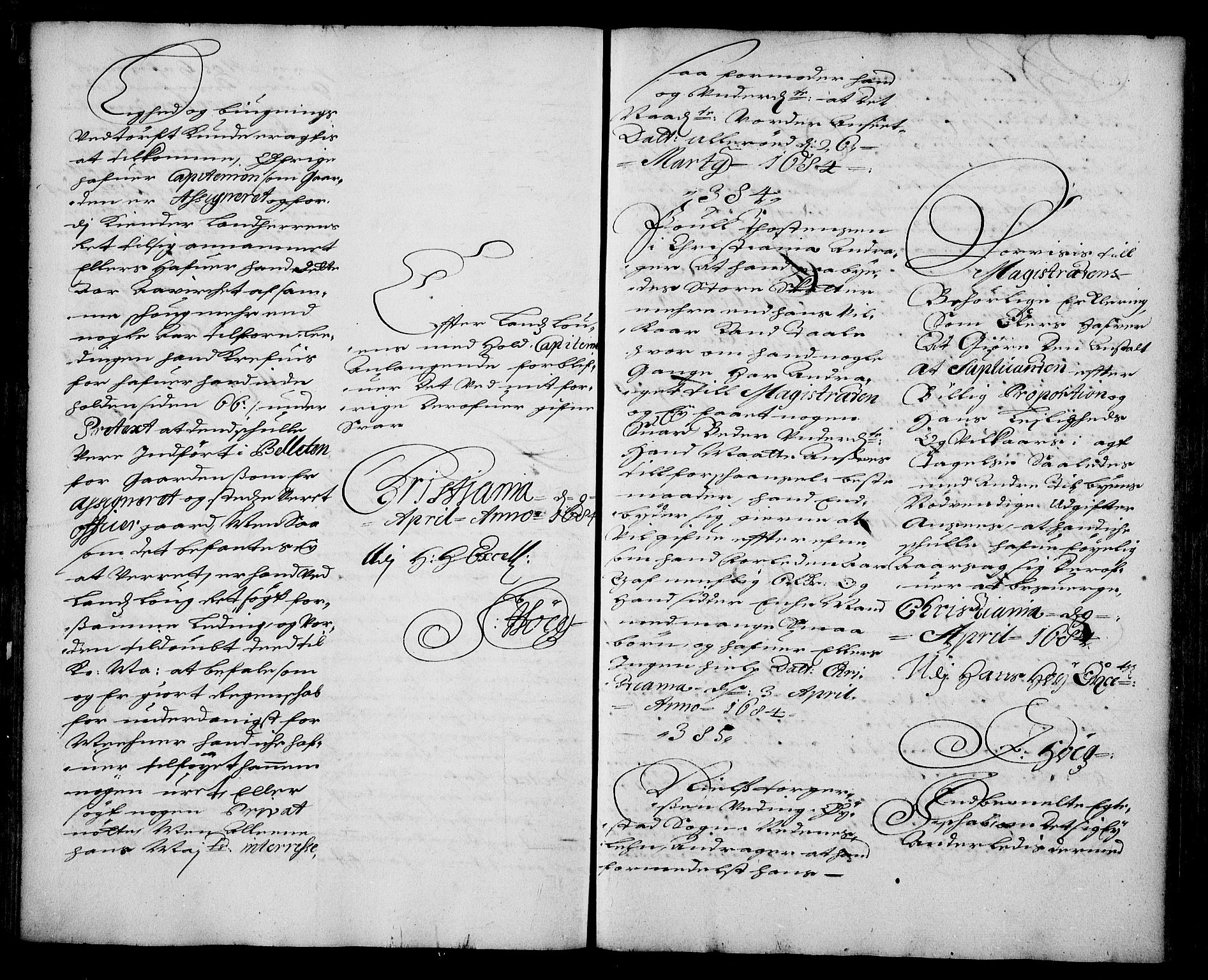 Stattholderembetet 1572-1771, RA/EA-2870/Ae/L0001: Supplikasjons- og resolusjonsprotokoll, 1683-1684