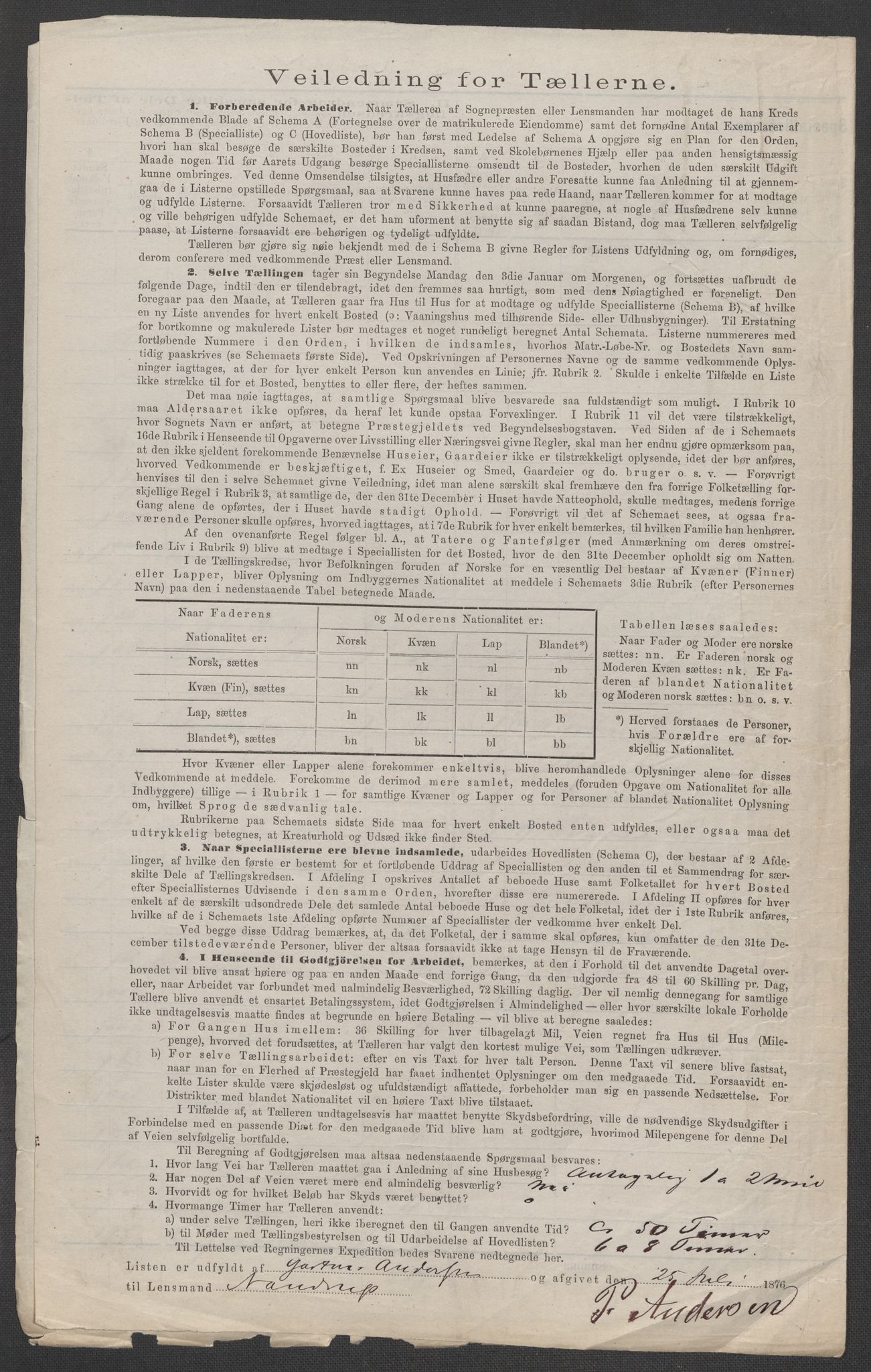 RA, Folketelling 1875 for 0218aP Vestre Aker prestegjeld, 1875, s. 90