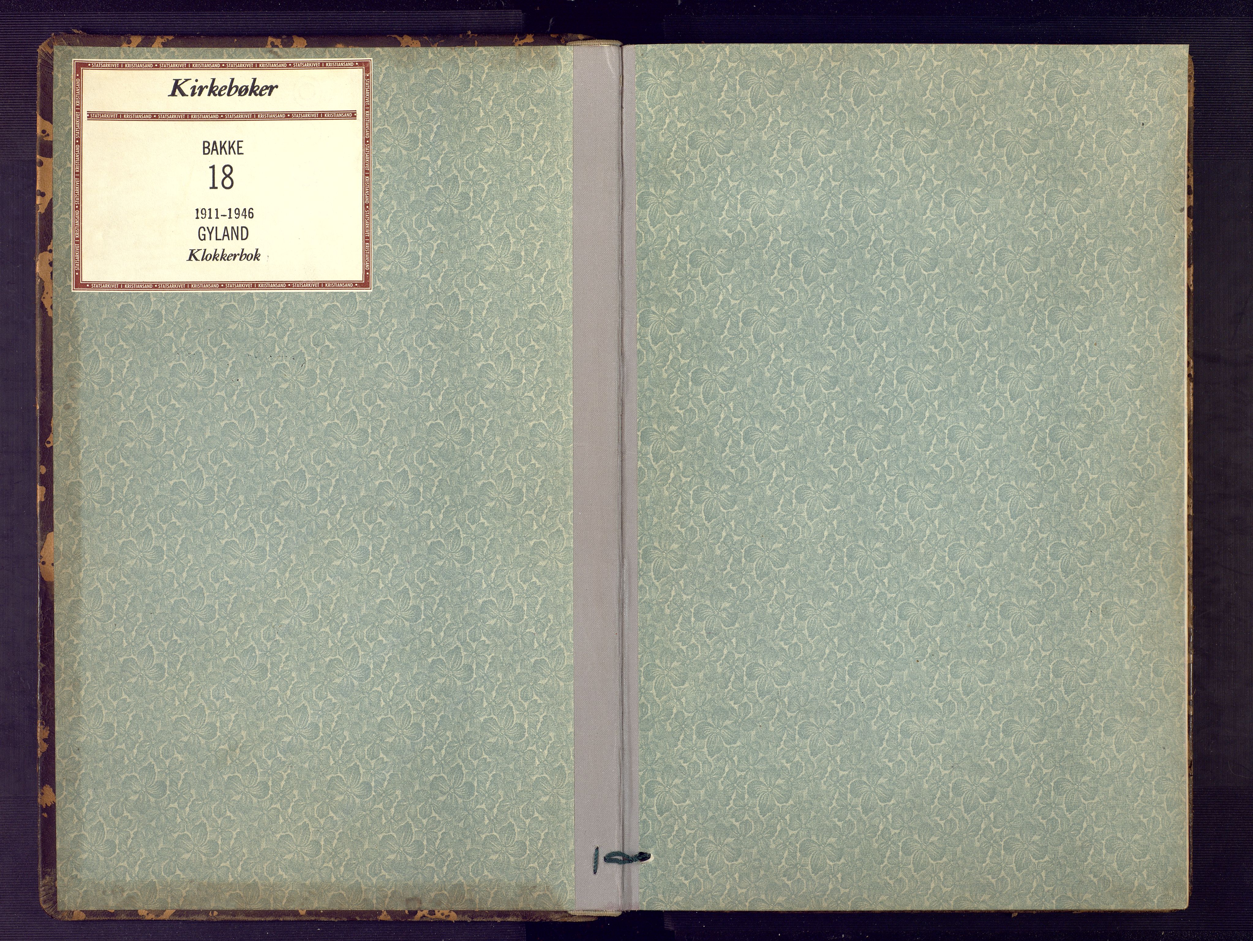 Bakke sokneprestkontor, SAK/1111-0002/F/Fb/Fbb/L0005: Klokkerbok nr. B 5, 1927-1947