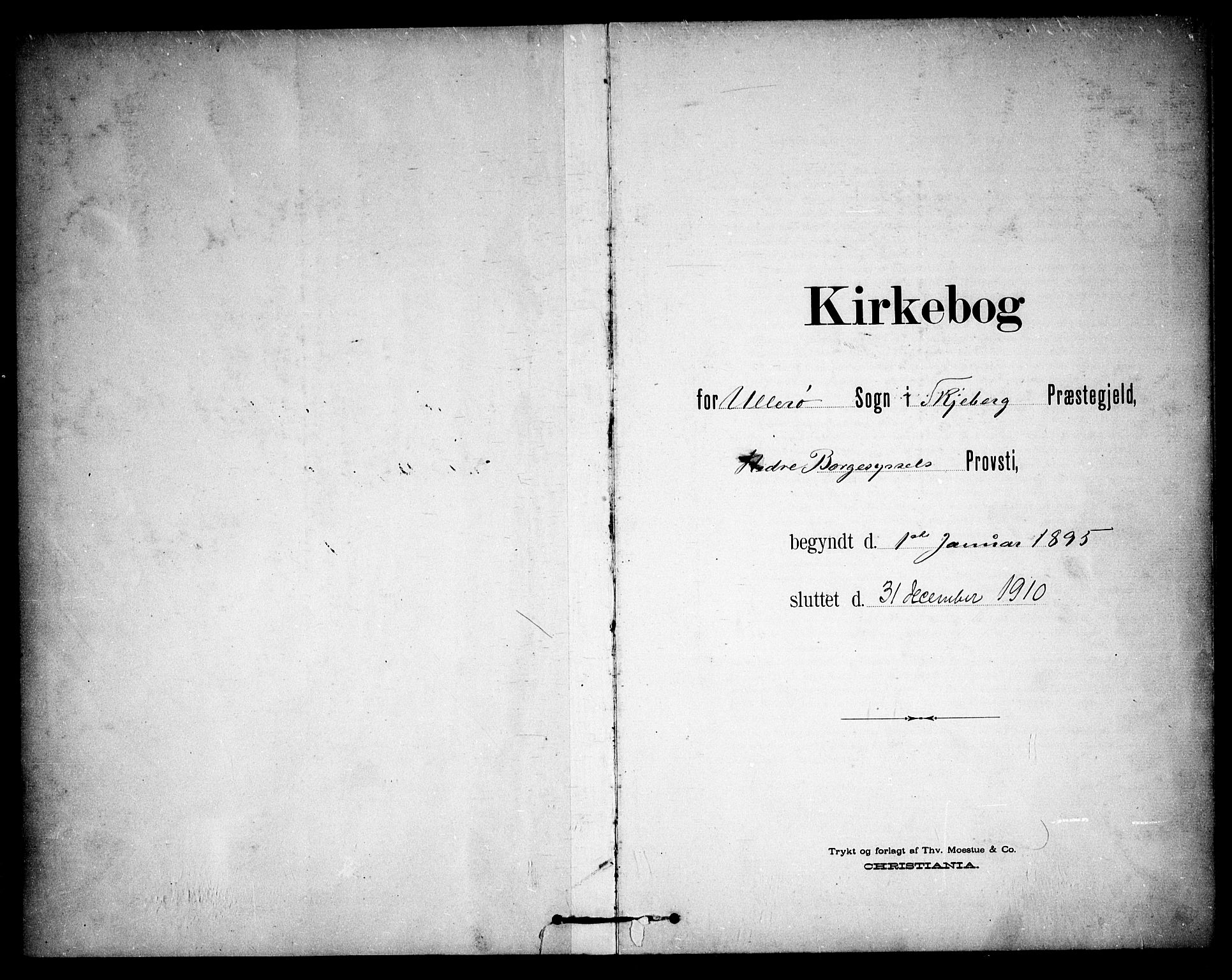Skjeberg prestekontor Kirkebøker, SAO/A-10923/F/Fb/L0002: Ministerialbok nr. II 2, 1895-1910