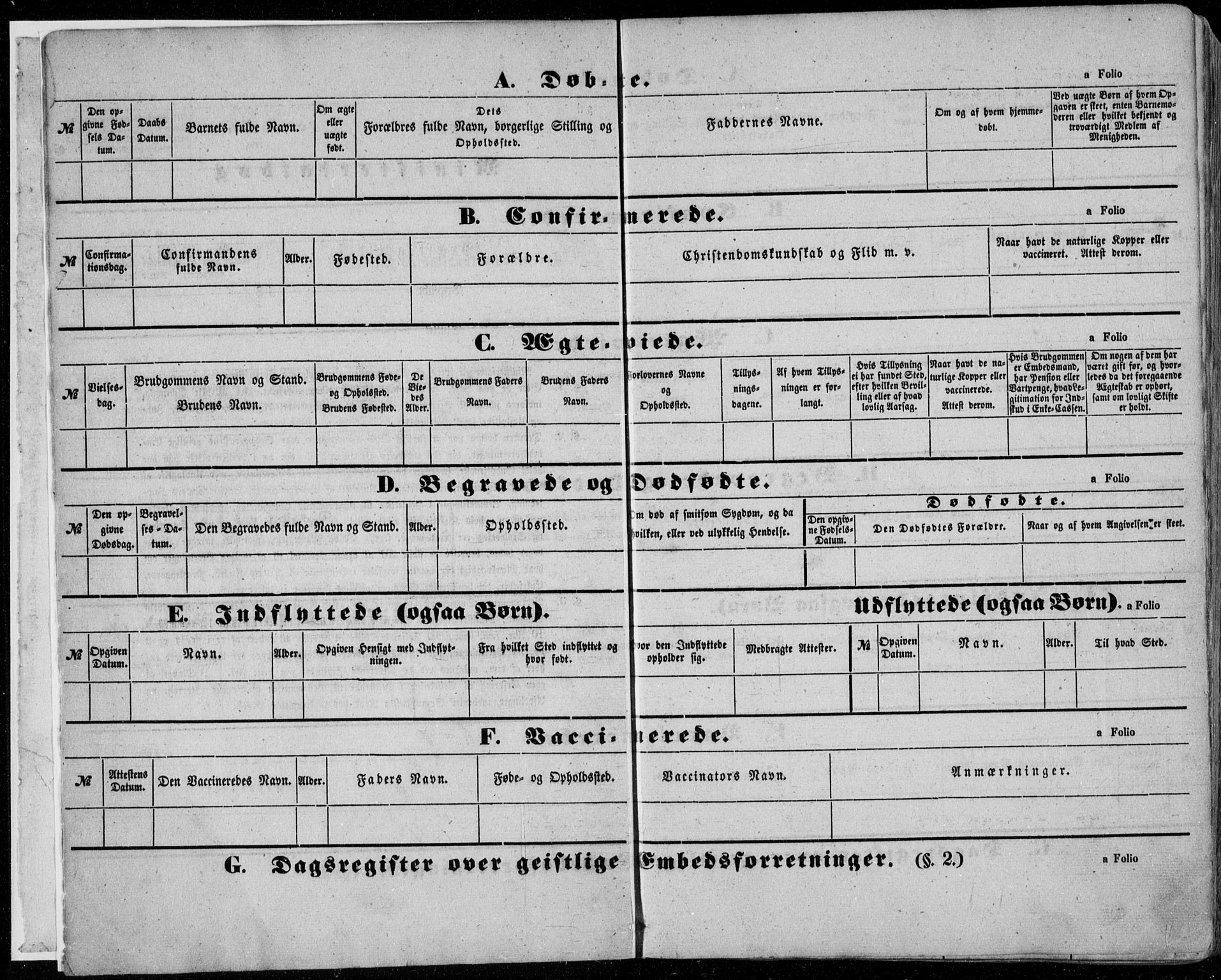 Manger sokneprestembete, SAB/A-76801/H/Haa: Ministerialbok nr. A 6, 1849-1859