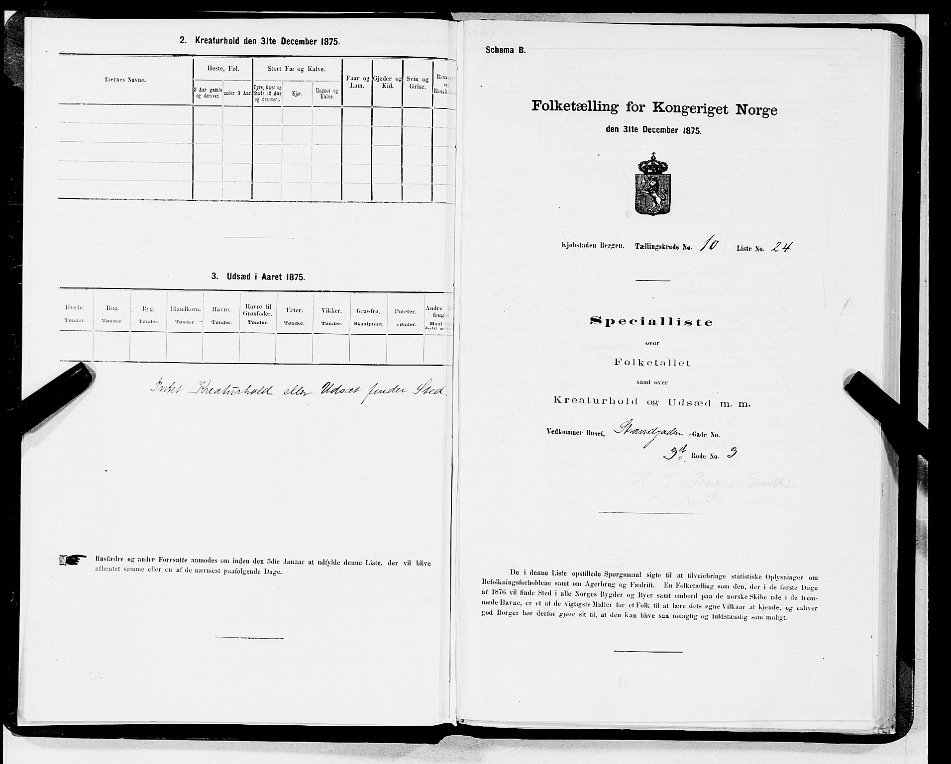 SAB, Folketelling 1875 for 1301 Bergen kjøpstad, 1875, s. 517