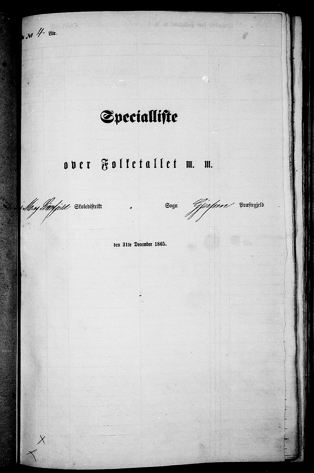 RA, Folketelling 1865 for 0812P Gjerpen prestegjeld, 1865, s. 73