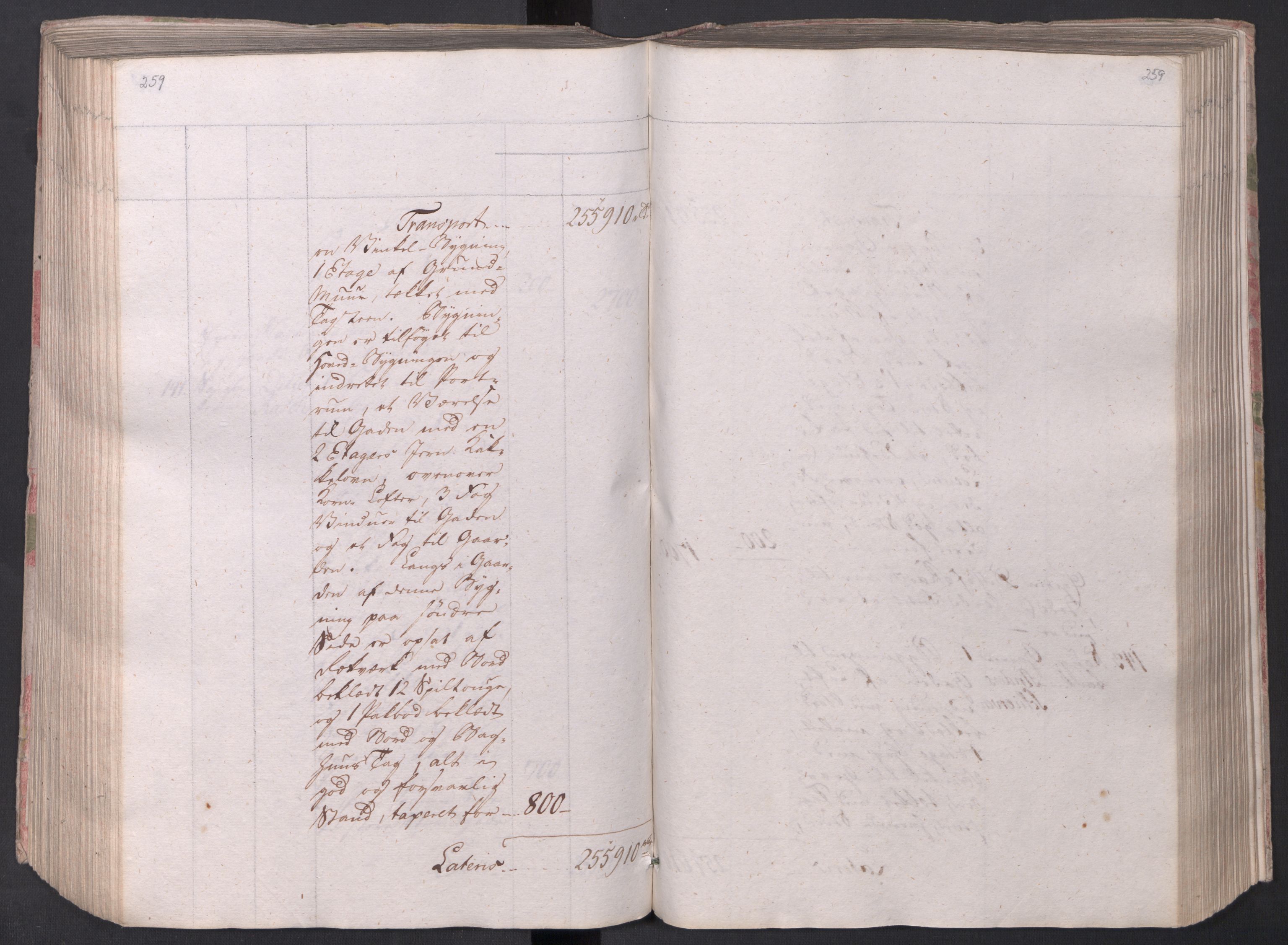 Kristiania stiftamt, AV/SAO-A-10386/I/Ia/L0015: Branntakster, 1797, s. 259