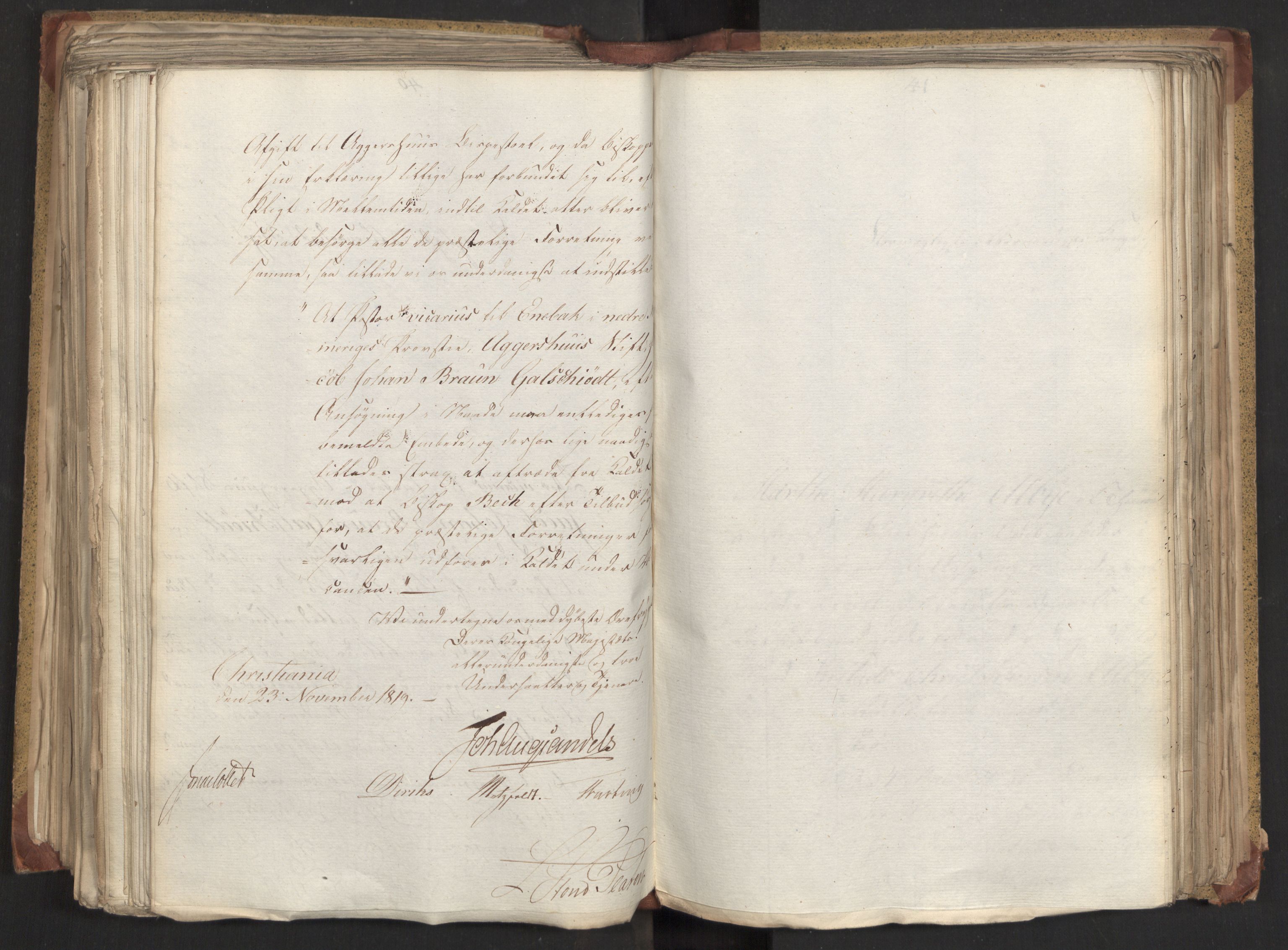 Statsrådsavdelingen i Stockholm, AV/RA-S-1003/D/Da/L0020: Regjeringsinnstillinger nr. 4053-4232, 1819, s. 321
