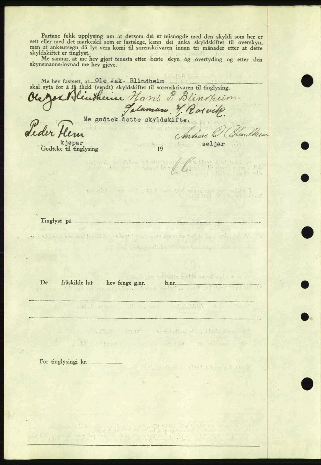 Nordre Sunnmøre sorenskriveri, AV/SAT-A-0006/1/2/2C/2Ca: Pantebok nr. A2, 1936-1937, Dagboknr: 1392/1936